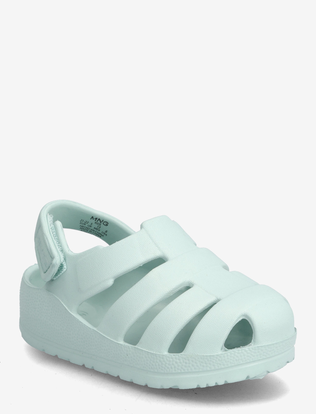 Mango - Velcro strap sandal - die niedrigsten preise - green - 0