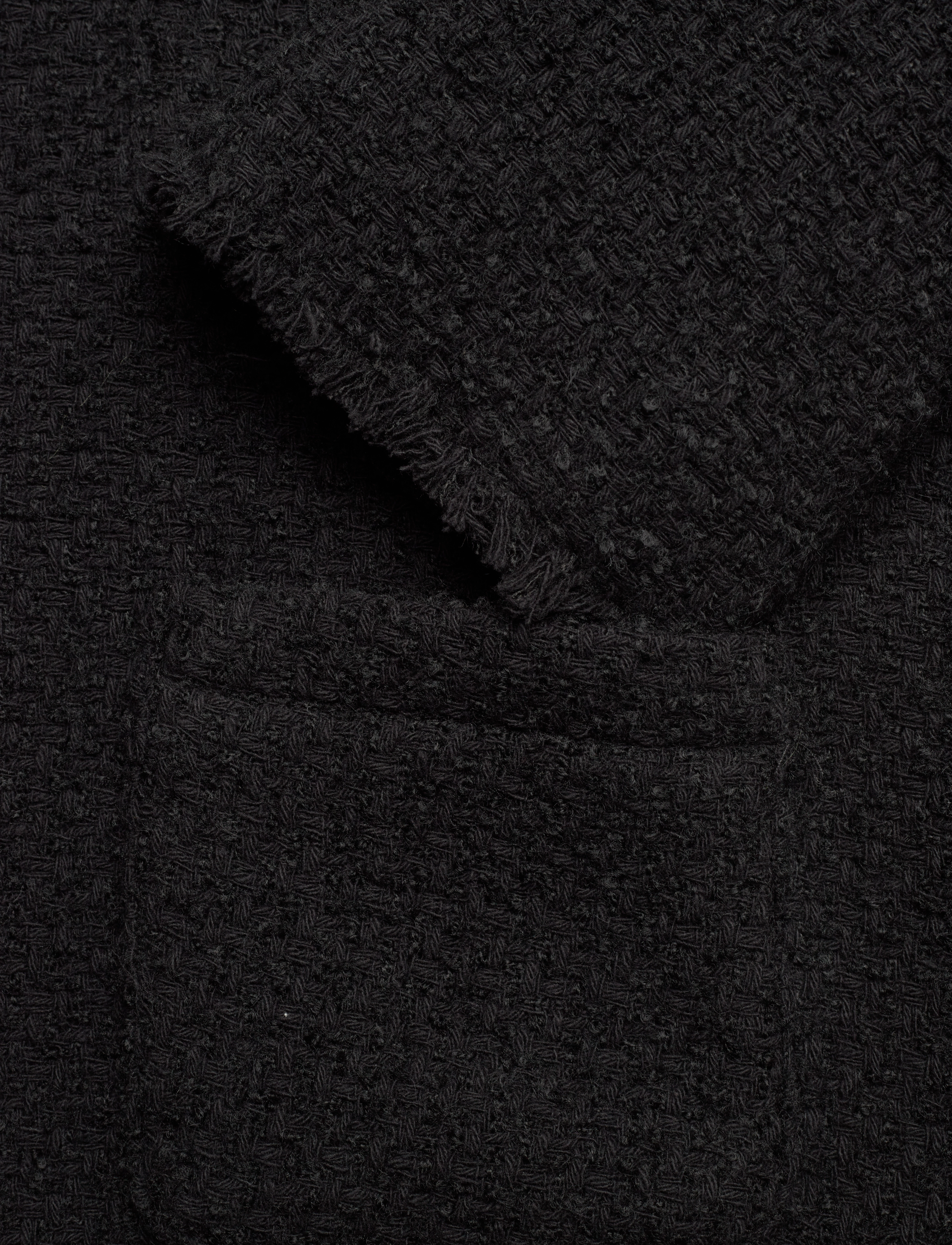 Mango - Tweed jacket with jewel buttons - festkläder till outletpriser - black - 3