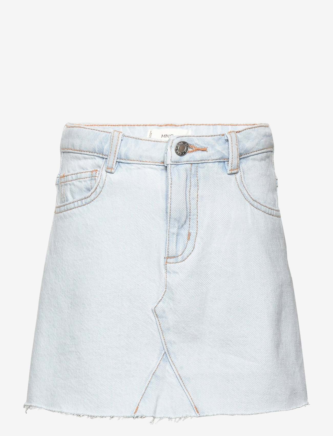 Mango - Denim mini-skirt - jeansröcke - open blue - 0