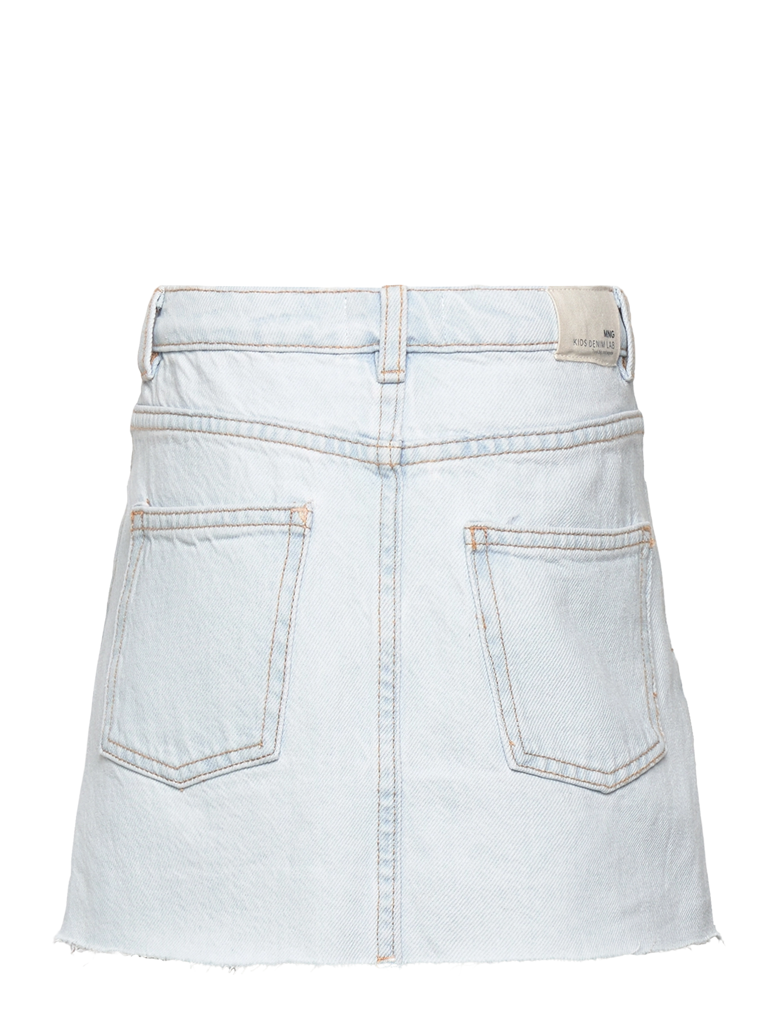 Mango - Denim mini-skirt - open blue - 1