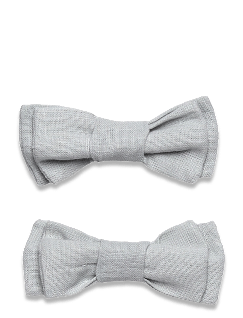 Mango - Pack of 2 linen loop pins - konfirmation - turquoise - aqua - 0