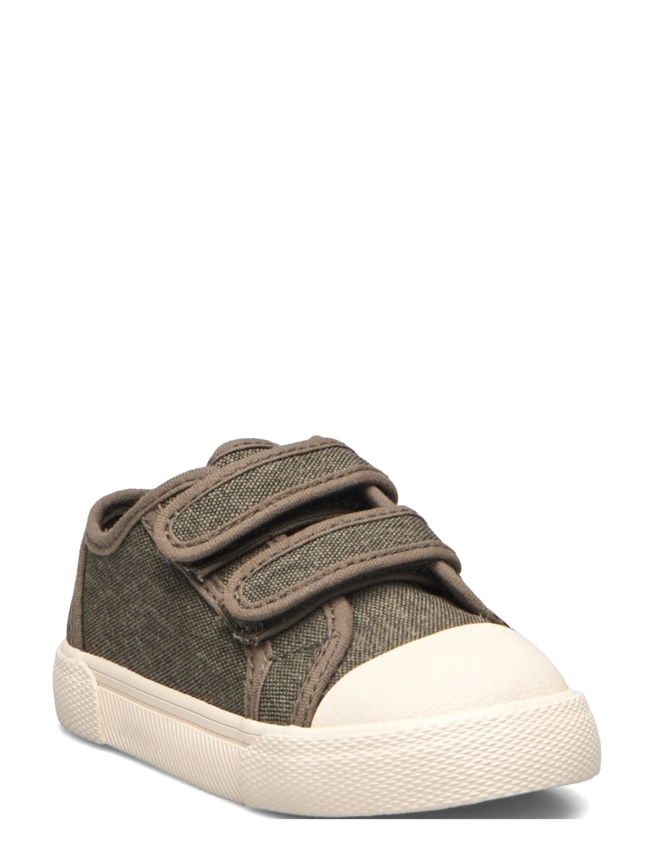 Velcro fastening straps sneakers - BEIGE - KHAKI