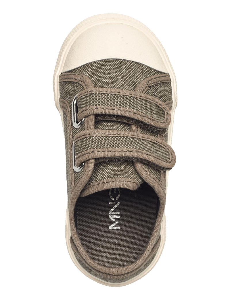 Mango - Velcro fastening straps sneakers - canvas-sneaker - beige - khaki - 3