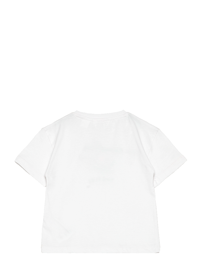 Mango - Embossed cotton T-shirt - kortärmade t-shirts - natural white - 1