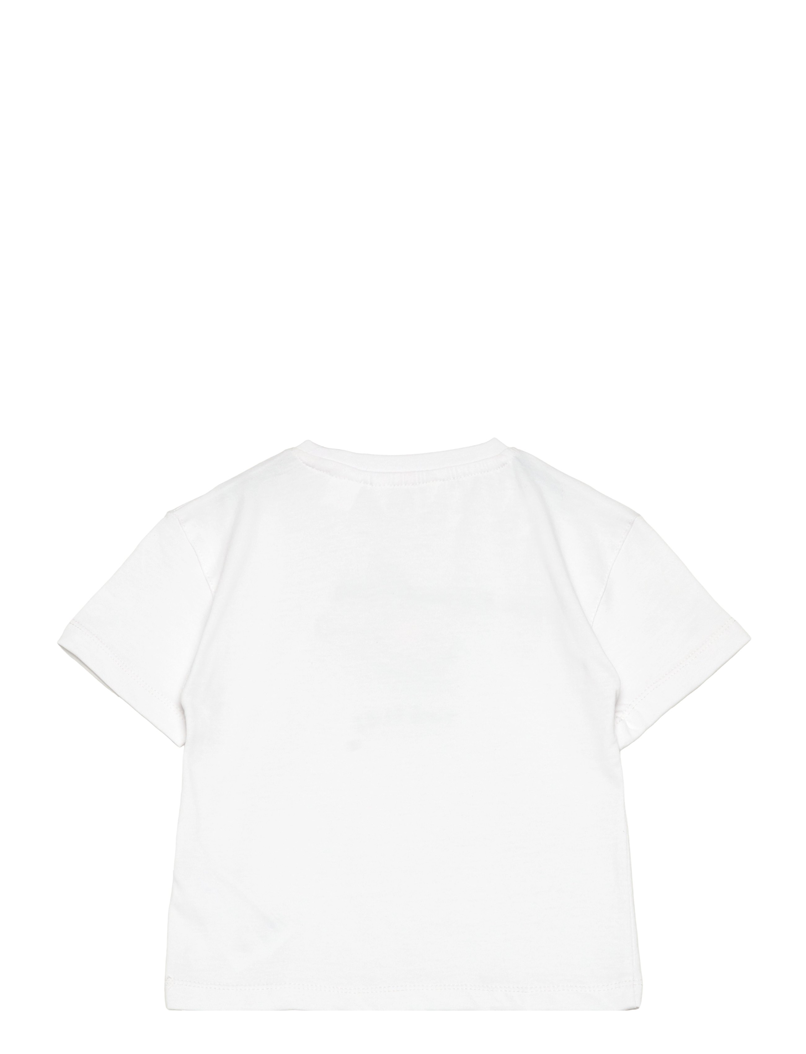 Mango - Embossed cotton T-shirt - t-paidat - natural white - 1