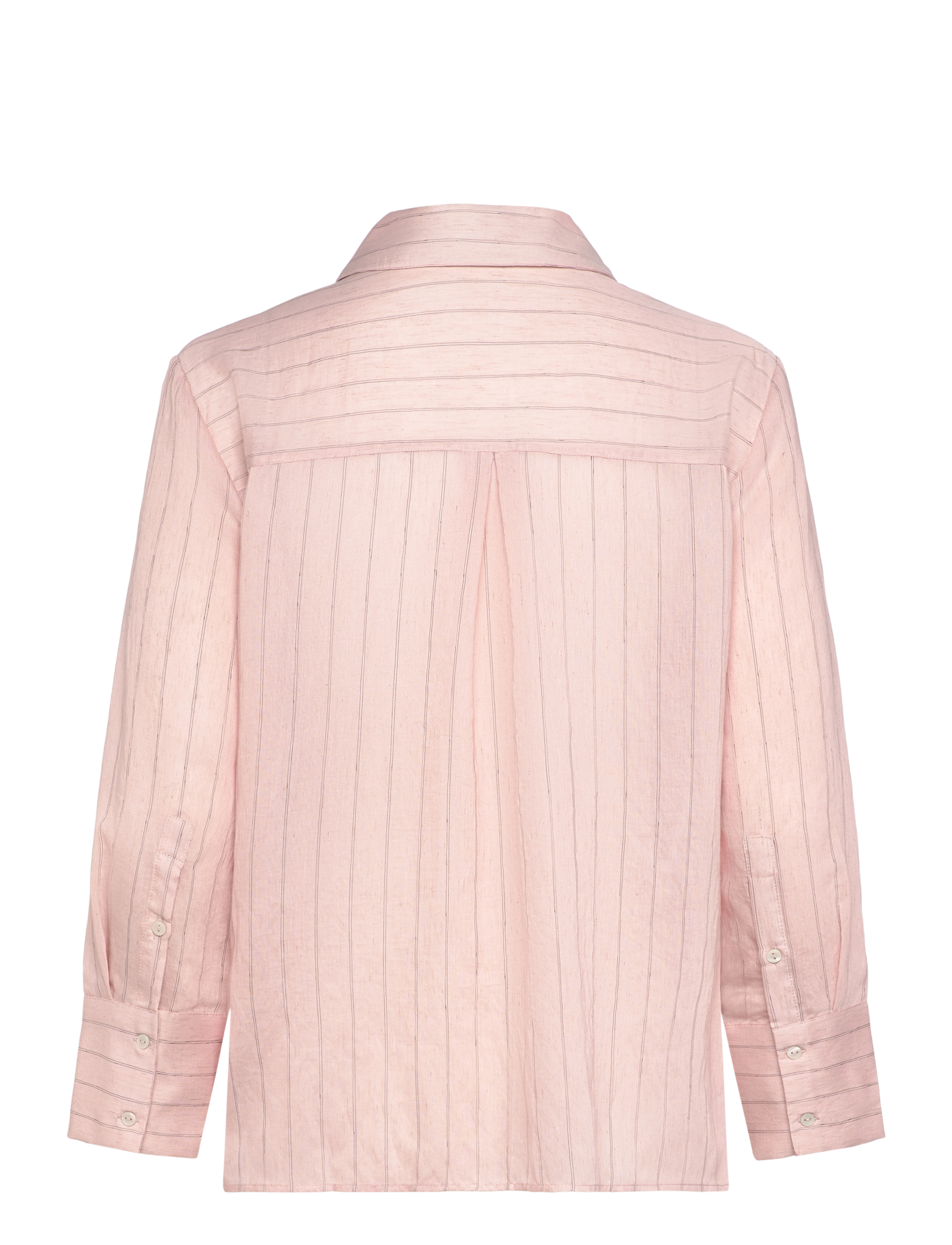 Mango - Stripe-print shirt - pink - 1