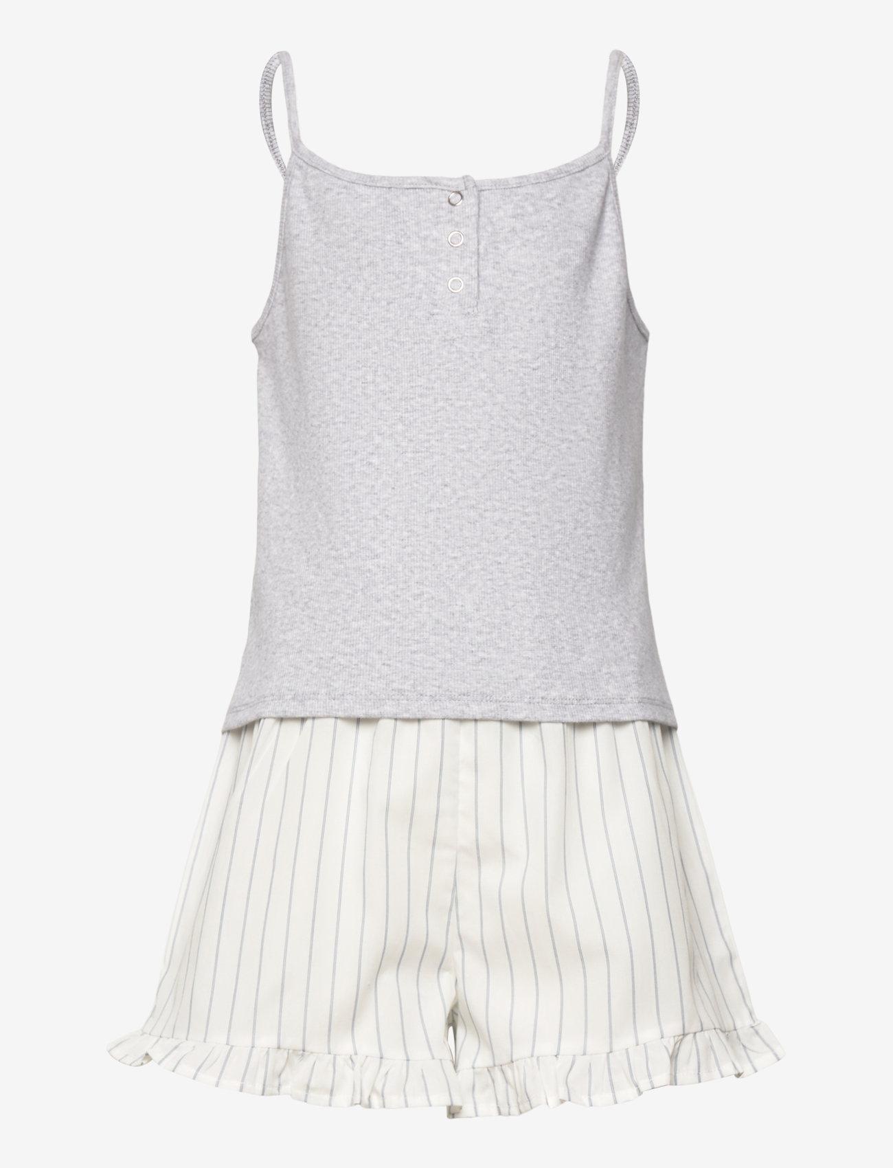 Mango - Combined cotton pyjamas - medium grey - 0