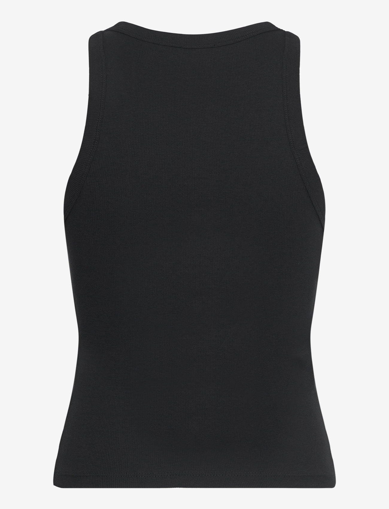 Mango - Ribbed cotton-blend top - laveste priser - black - 1