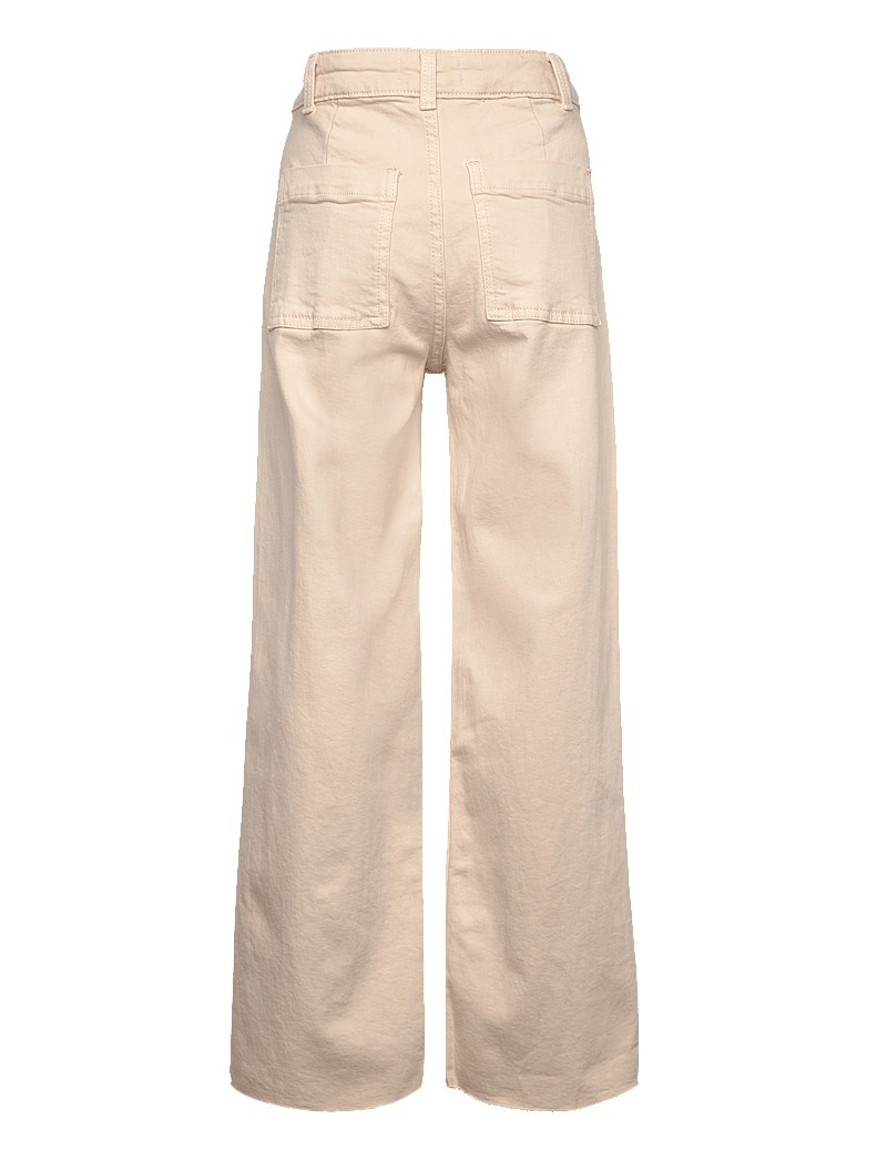 Mango - Jeans culotte mid-waist comfort - hosen mit weitem bein - lt pastel brown - 1
