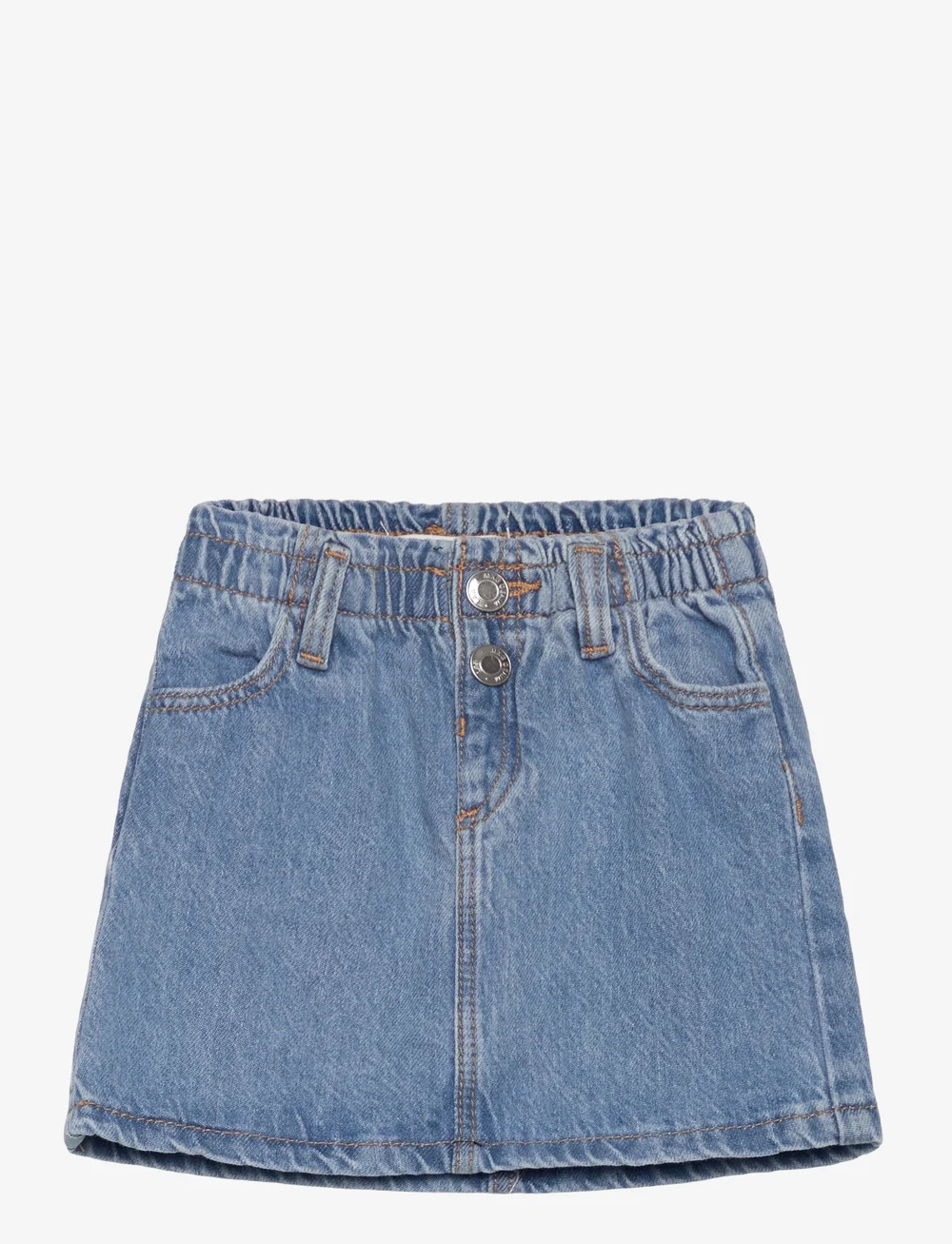 Mango - Denim short skirt - denimnederdele - open blue - 0