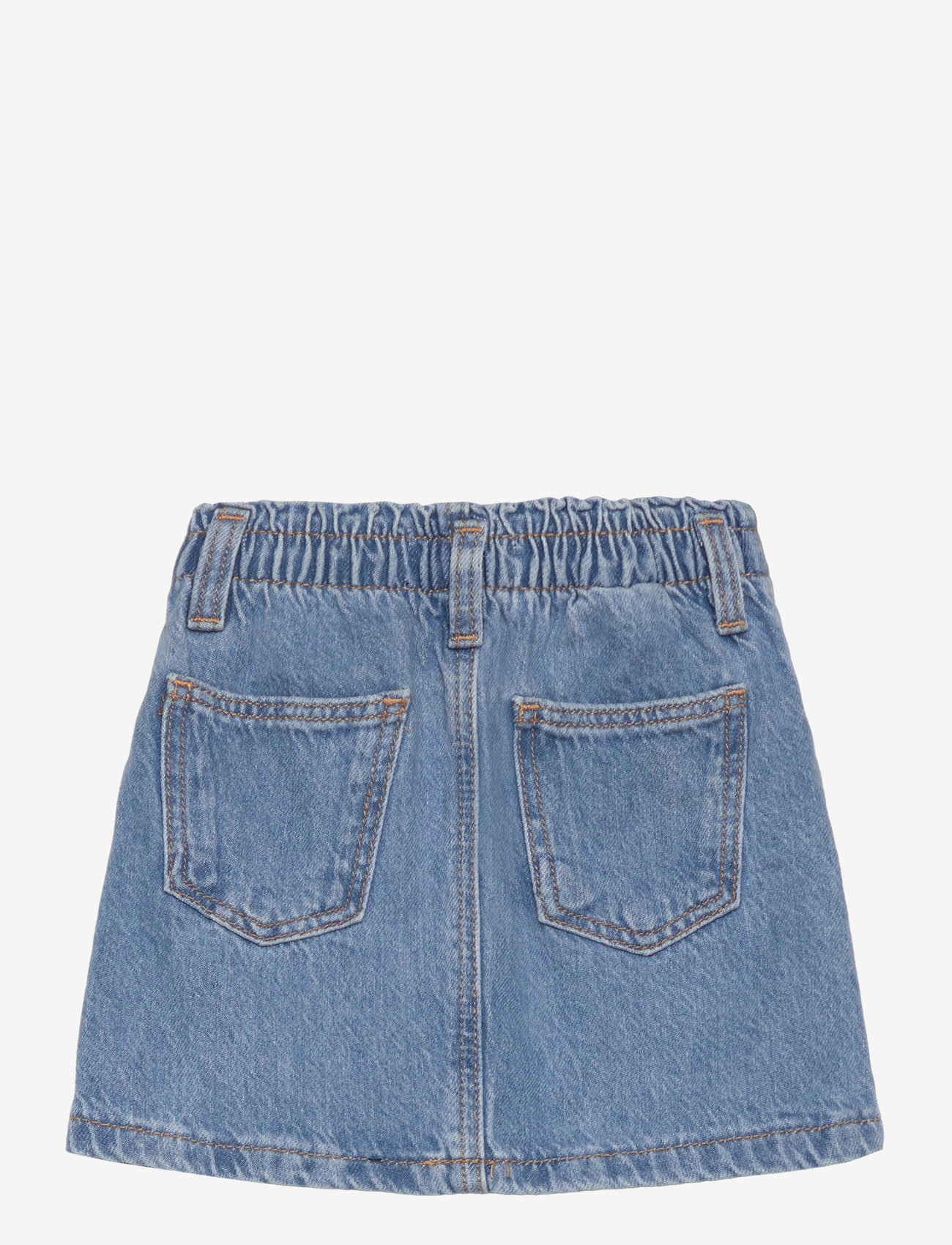 Mango - Denim short skirt - open blue - 1