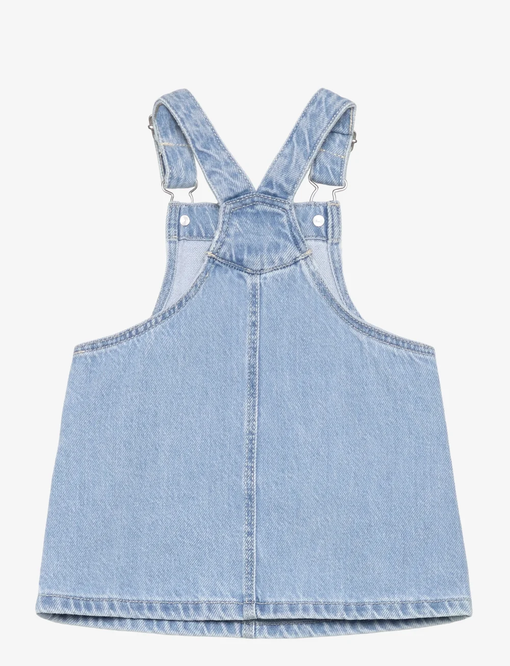 Mango - Short denim pinafore - Ärmlösa babyklänningar - open blue - 1