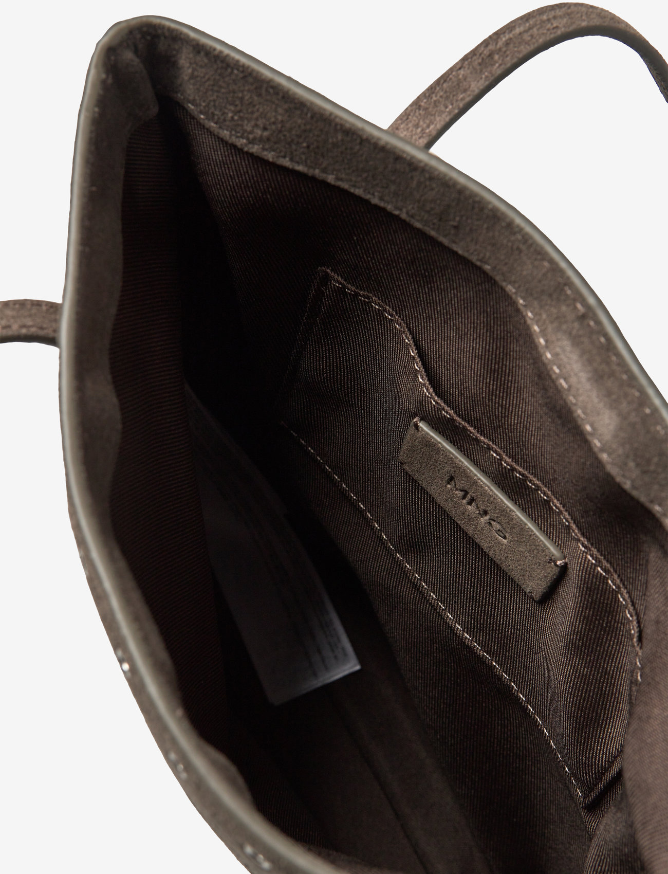 Mango - Die-cut leather shoulder bag - accessories - medium brown - 3