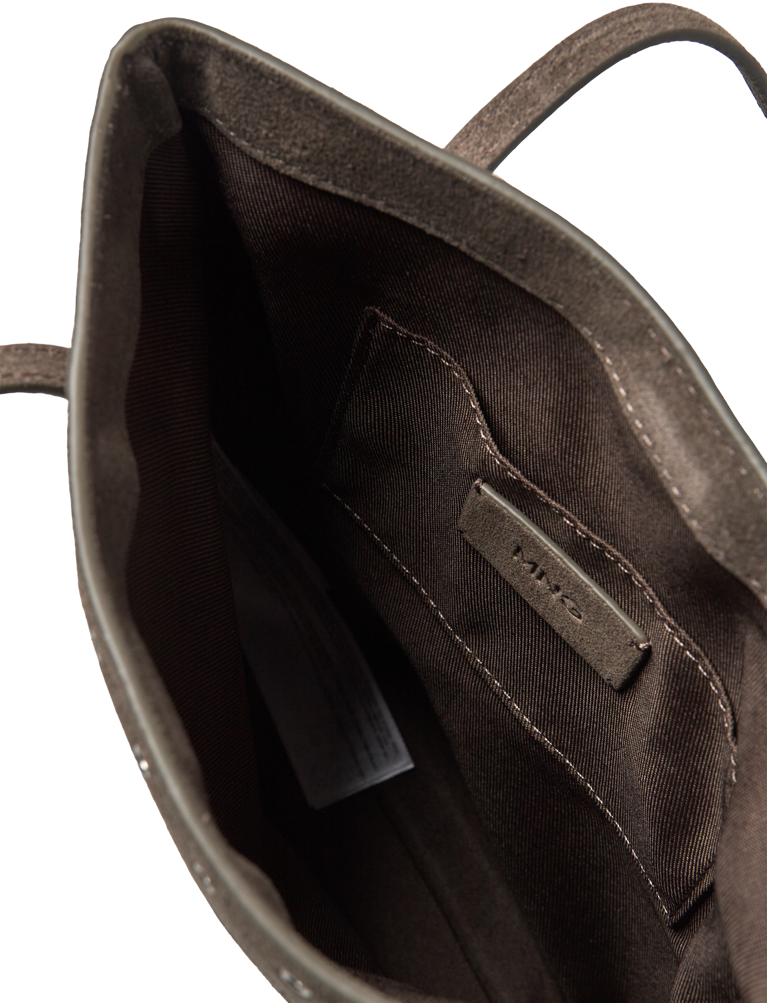Mango - Die-cut leather shoulder bag - accessoires - medium brown - 3