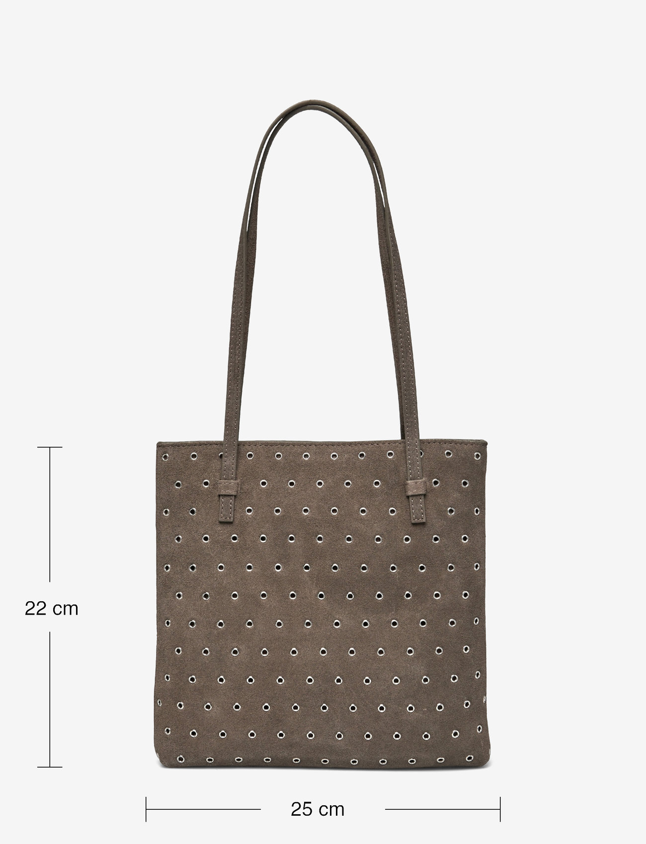 Mango - Die-cut leather shoulder bag - accessories - medium brown - 4