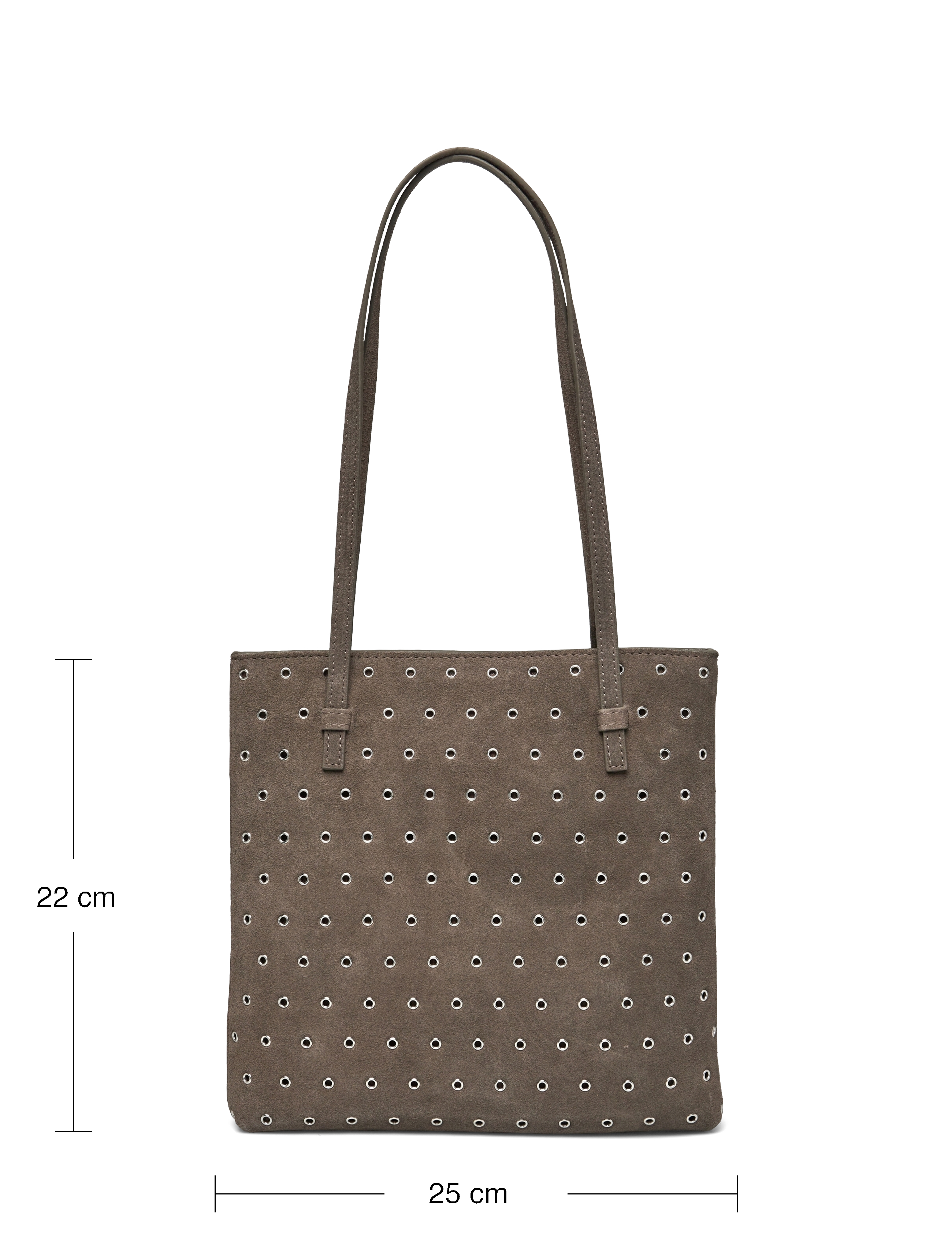 Mango - Die-cut leather shoulder bag - accessoires - medium brown - 4