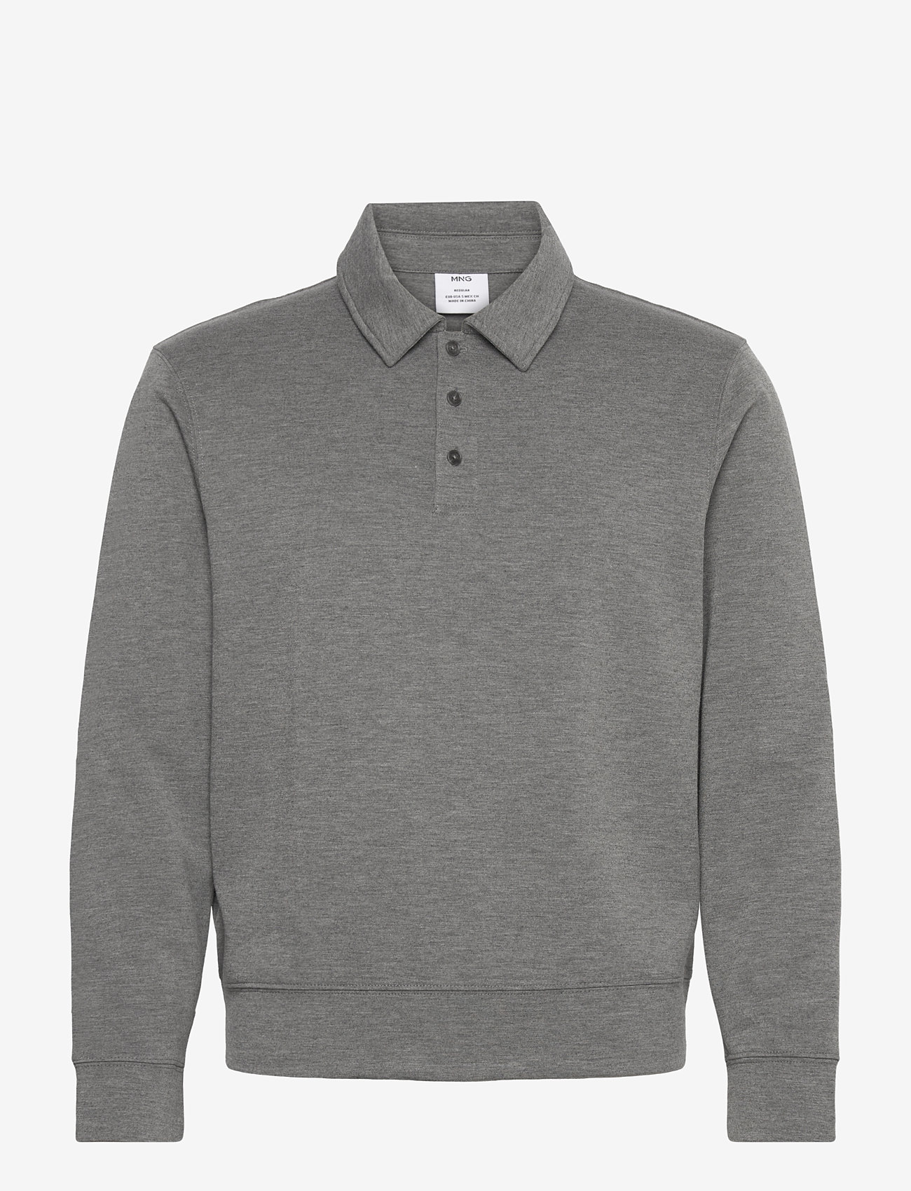 Mango - Regular-fit polo sweatshirt - geschenke unter 50€ - charcoal - 0