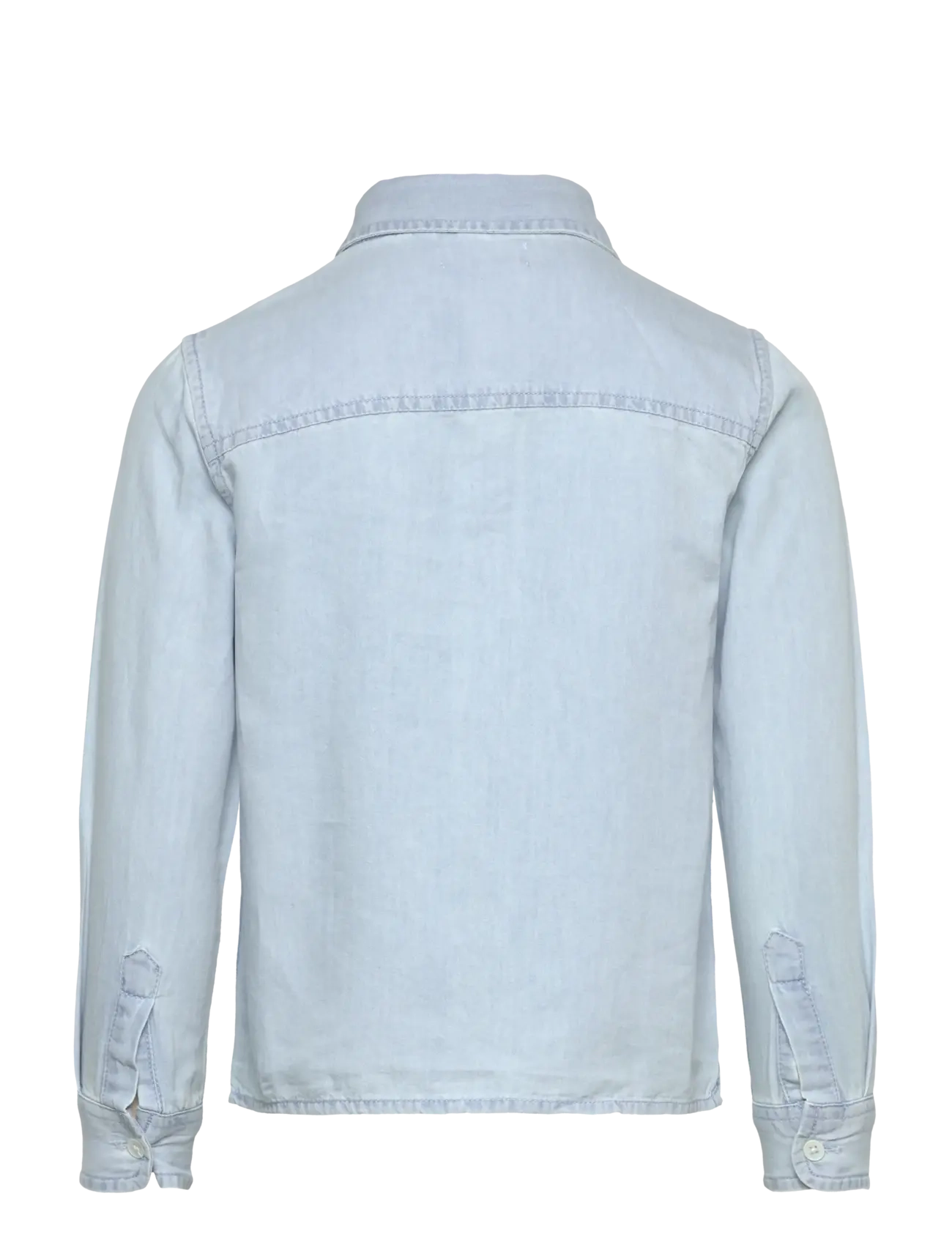 Mango - Pocket denim shirt - open blue - 1