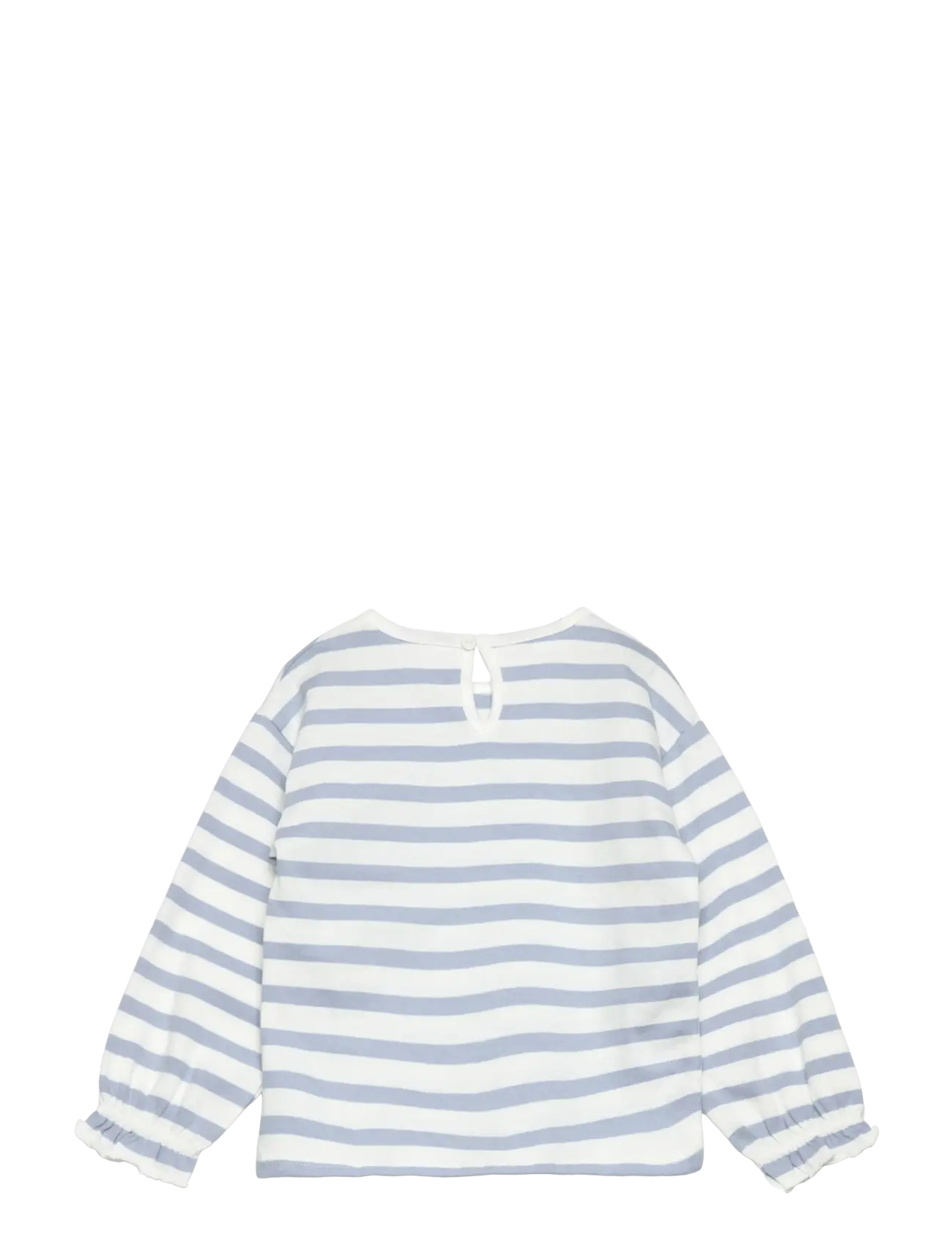 Mango - Striped cotton T-shirt - natural white - 1