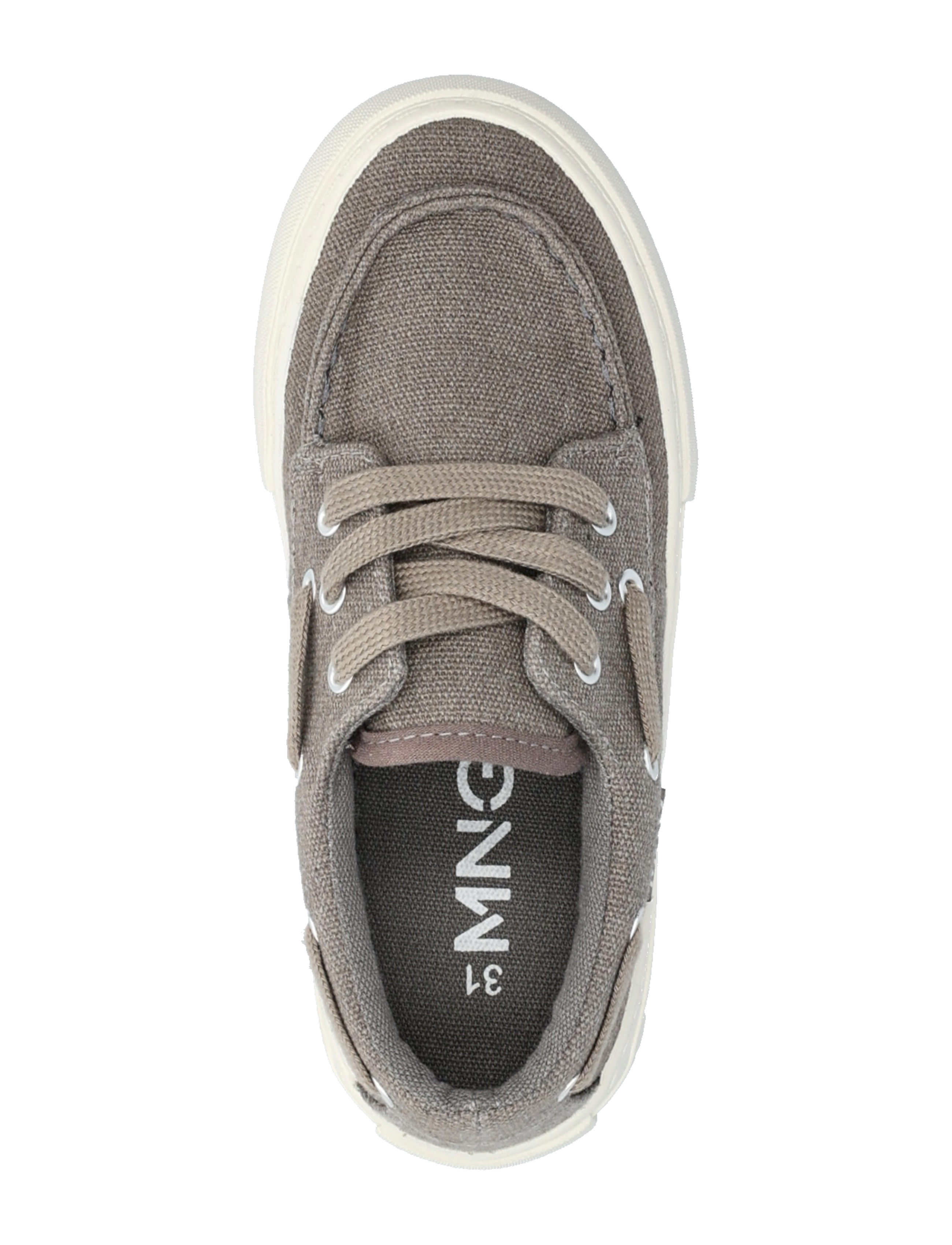 Mango - Nautical lace-up shoes - grey - 3