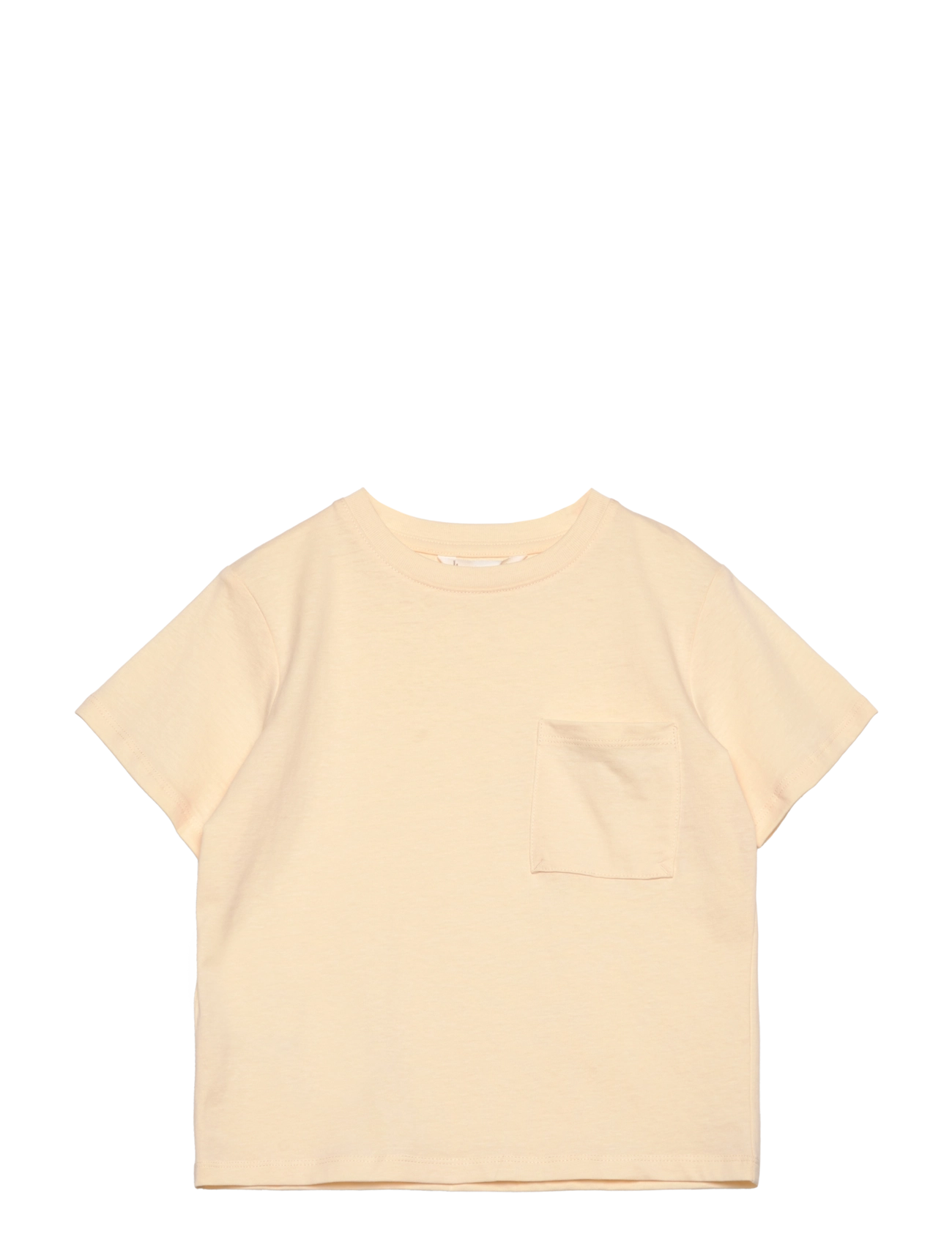 MANGO Patch Pocket T-Shirt Gelb - 164 - Kinder