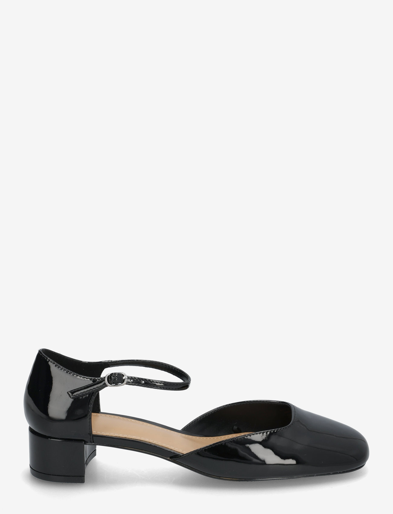 Mango - Patent leather-effect heeled shoes - laveste priser - black - 1