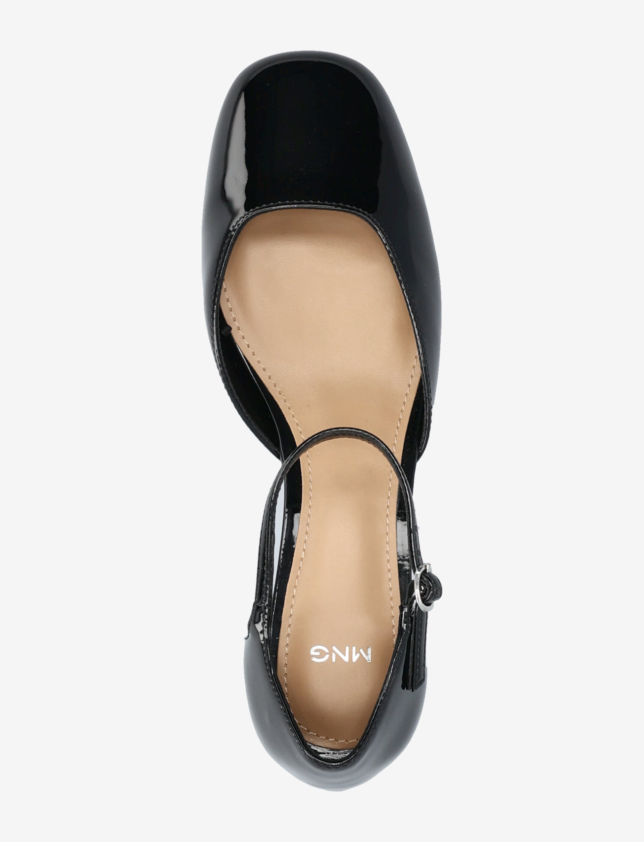 Mango - Patent leather-effect heeled shoes - laveste priser - black - 3