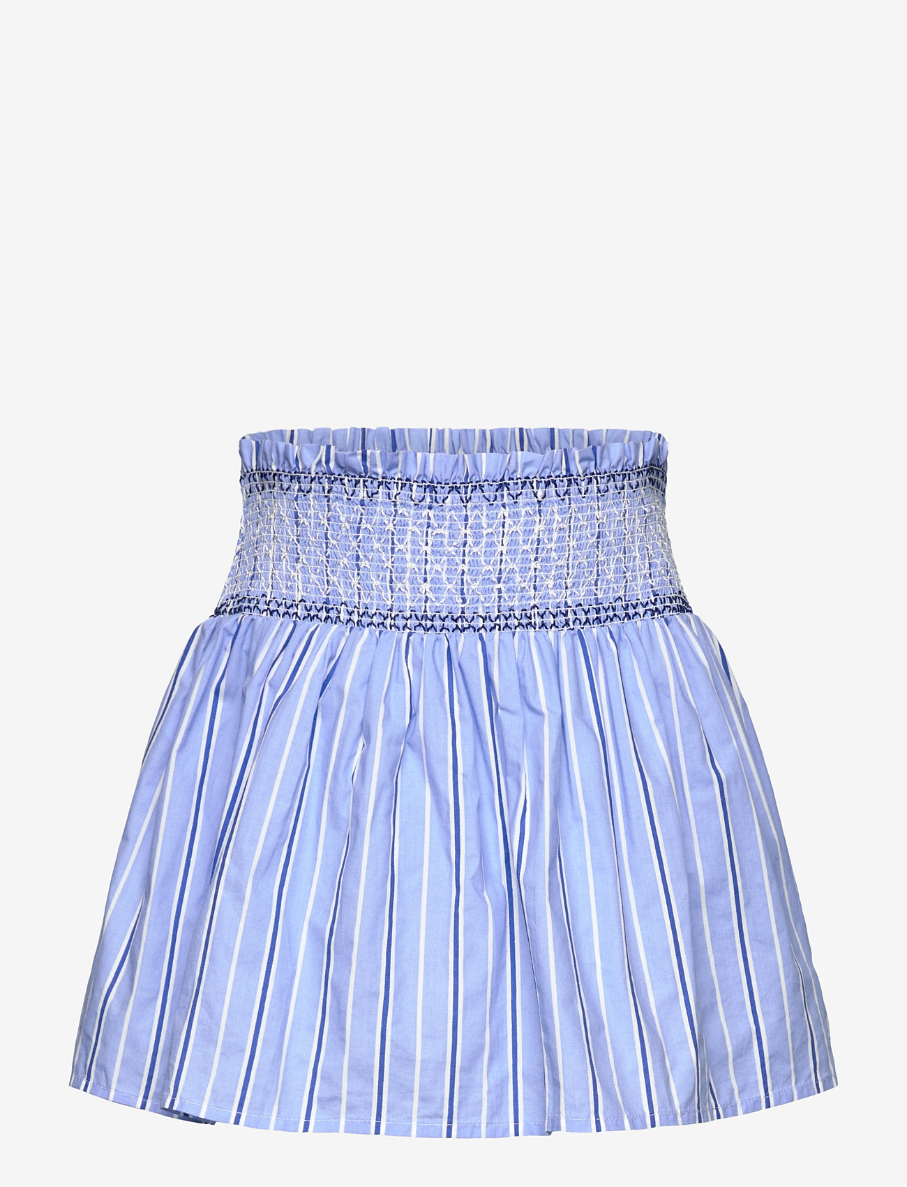Mango - Short pleated skirt - korte nederdele - medium blue - 0