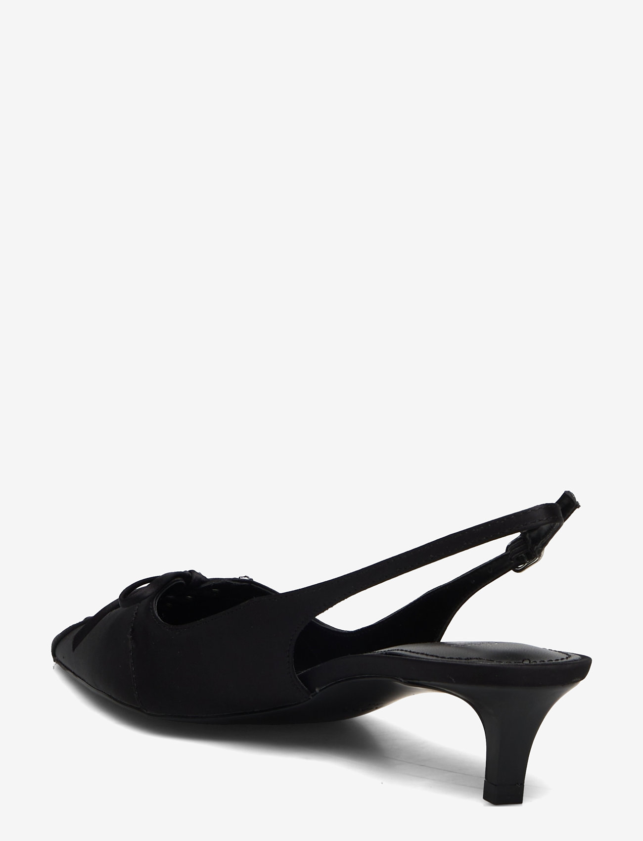 Mango - High-heeled shoes with pointed toe and bow - naised - black - 2