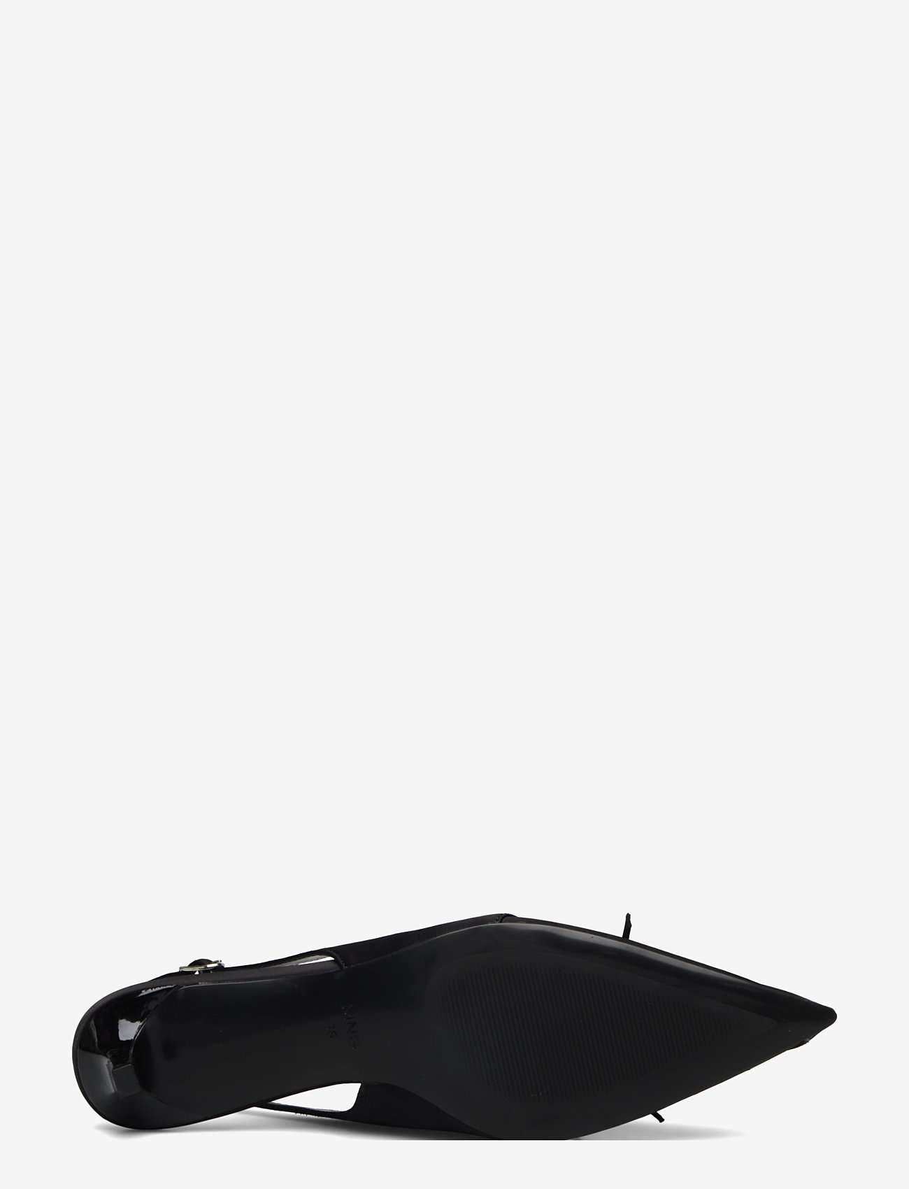 Mango - High-heeled shoes with pointed toe and bow - naised - black - 4