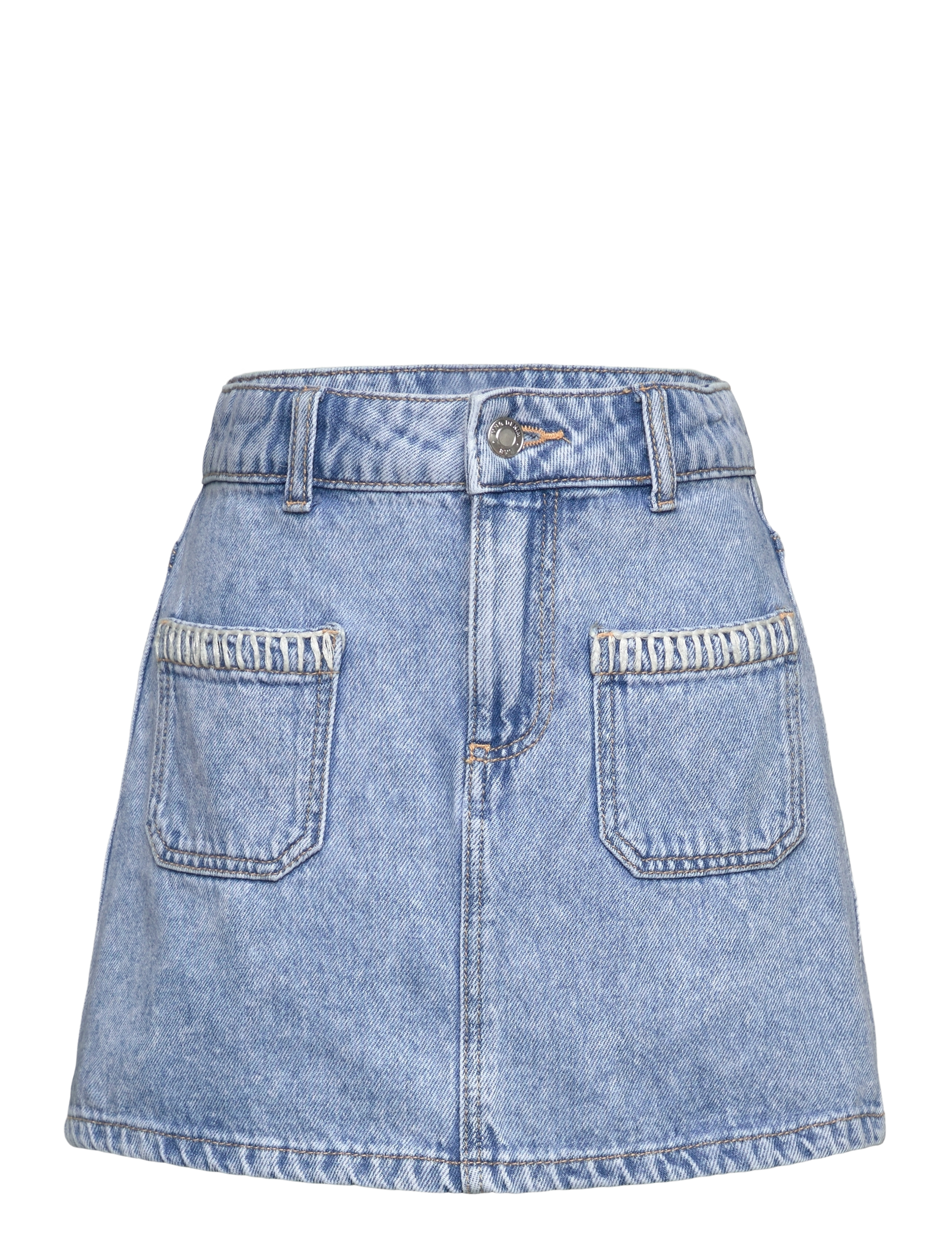 Mango Denim Short Skirt, 164, Blue, Nederdele > Denim Nederdele, Børn