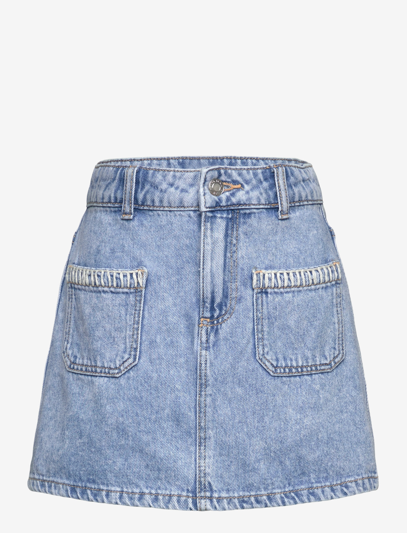 Mango - Denim short skirt - jeansröcke - open blue - 0