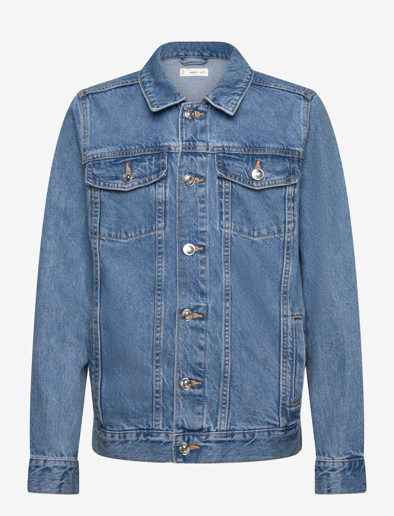 Mango - Denim jacket - lägsta priserna - open blue - 0