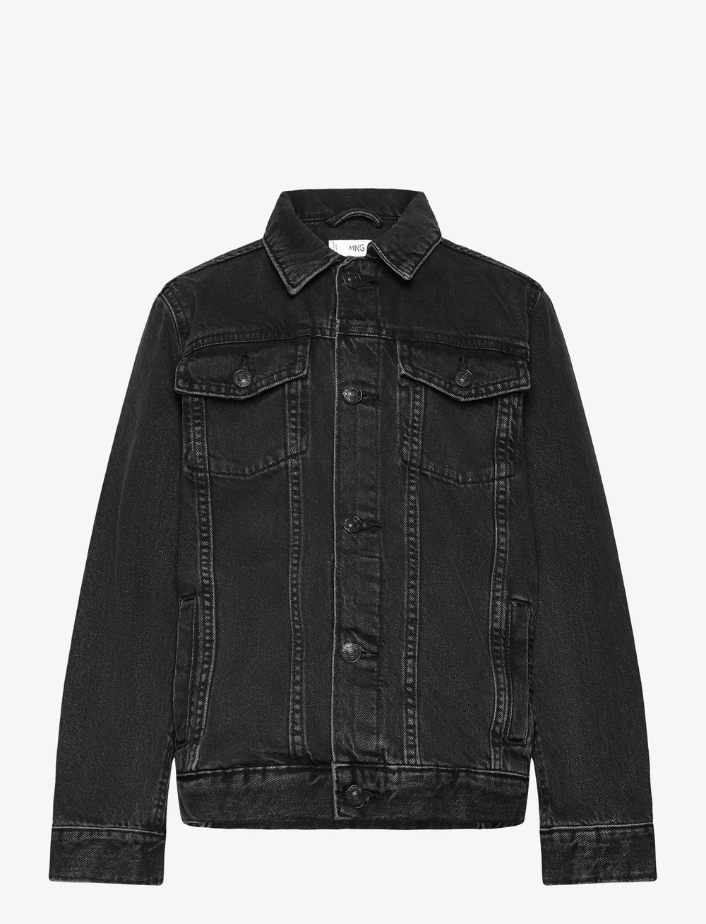 Mango - Denim jacket - jeansjacken - open grey - 0