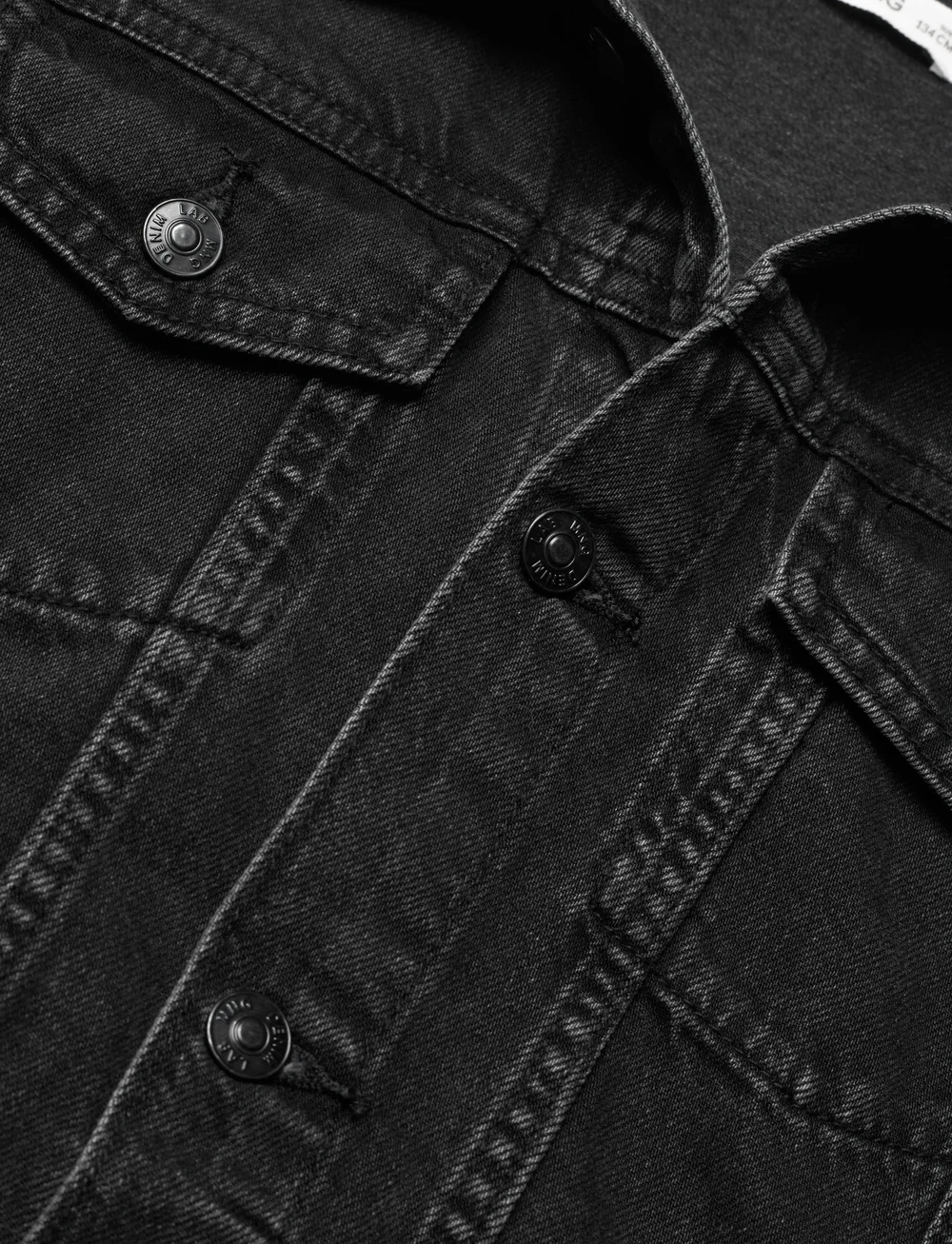 Mango - Denim jacket - jeansjacken - open grey - 2