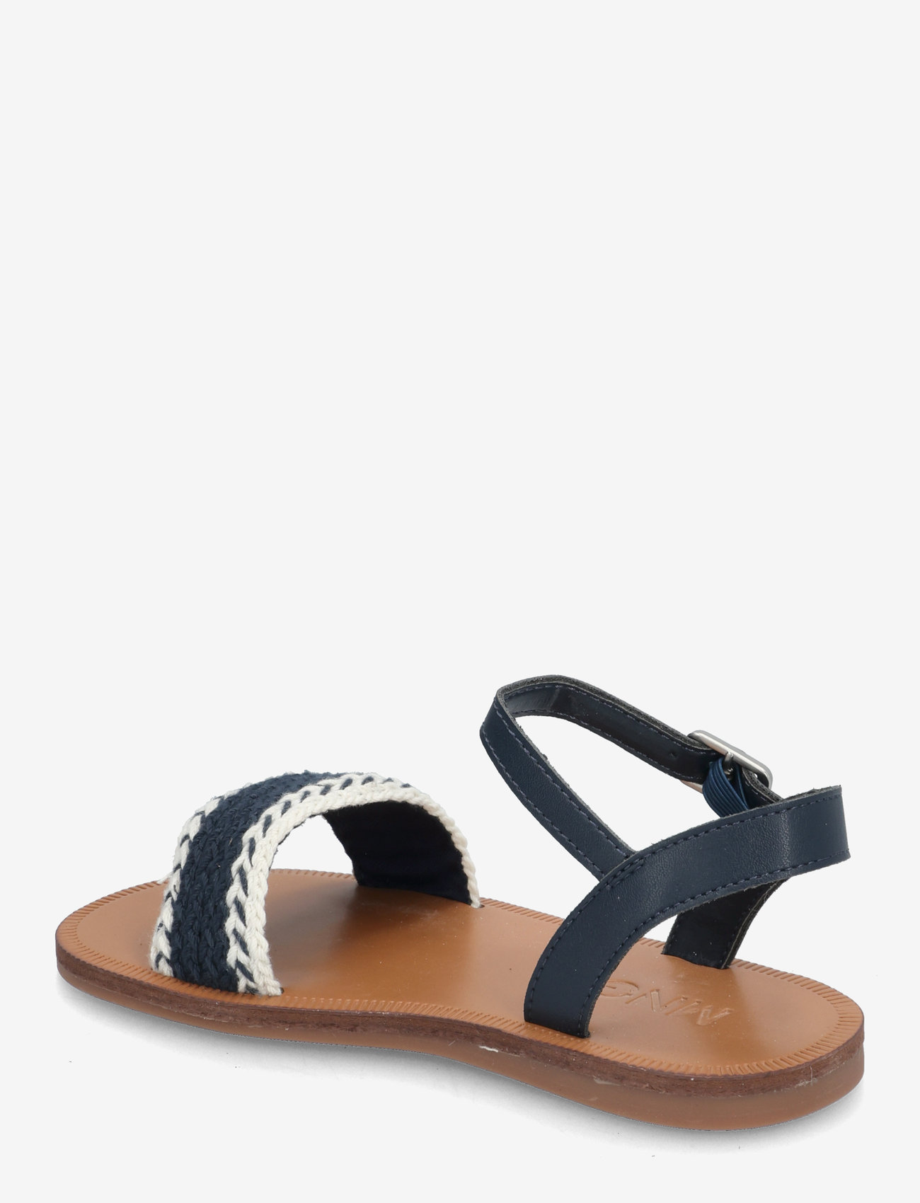 Mango - Sandals with braided strap - laveste priser - medium blue - 2