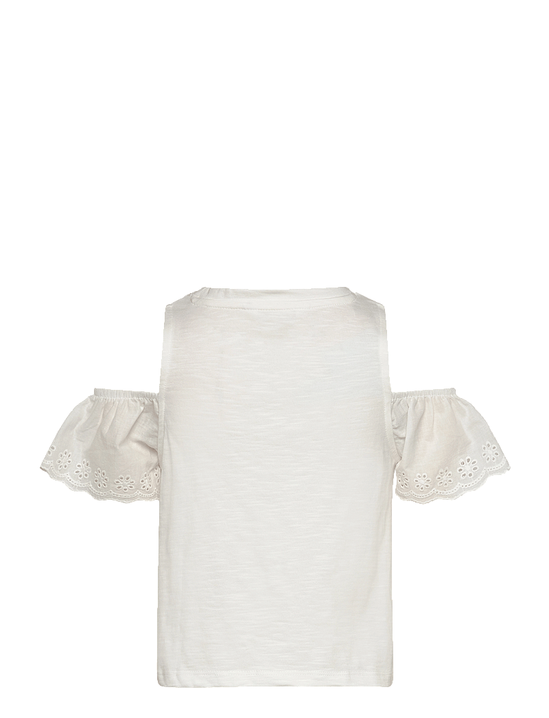 Mango - Cut-out t-shirt - kortärmade t-shirts - natural white - 1