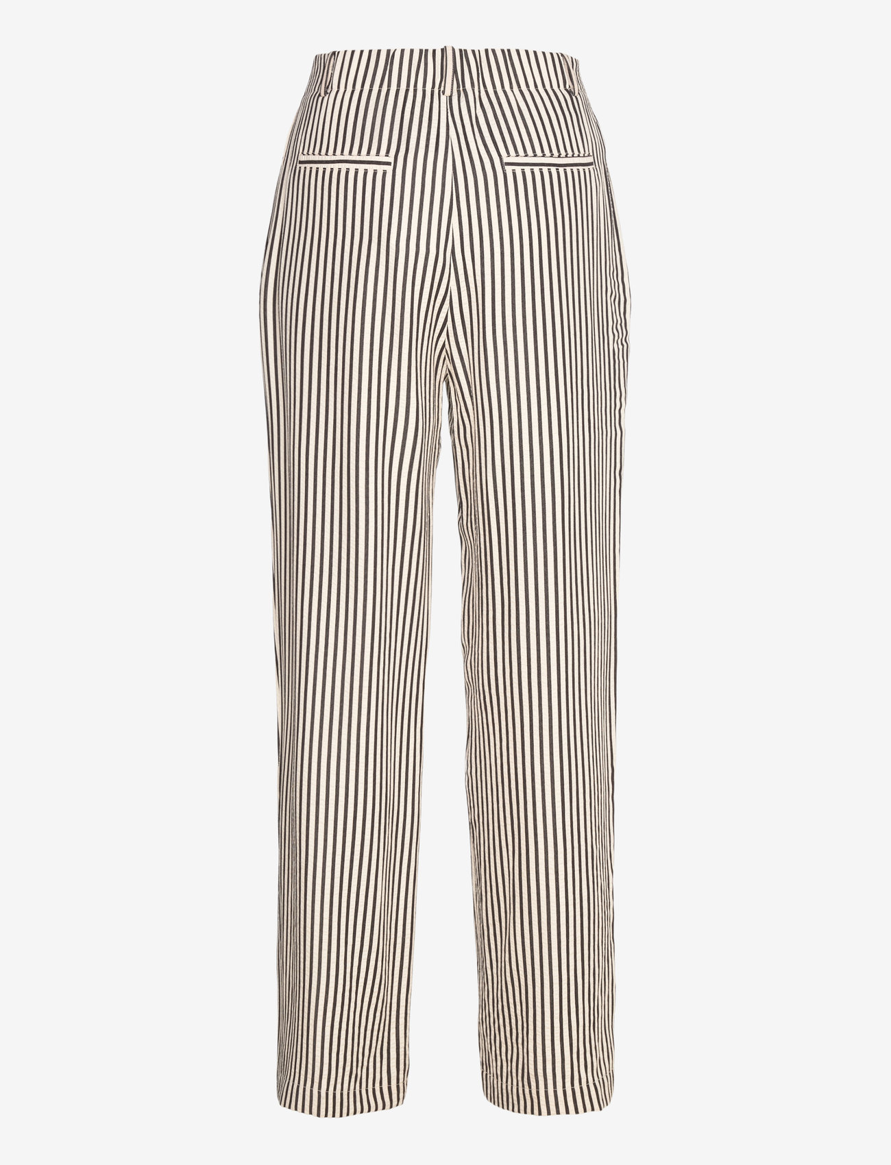 Mango - Texture striped trousers - laveste priser - natural white - 2