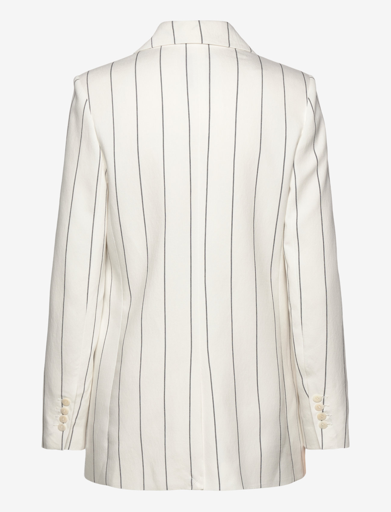 Mango - Pinstripe suit jacket - einreihige blazer - white - 1