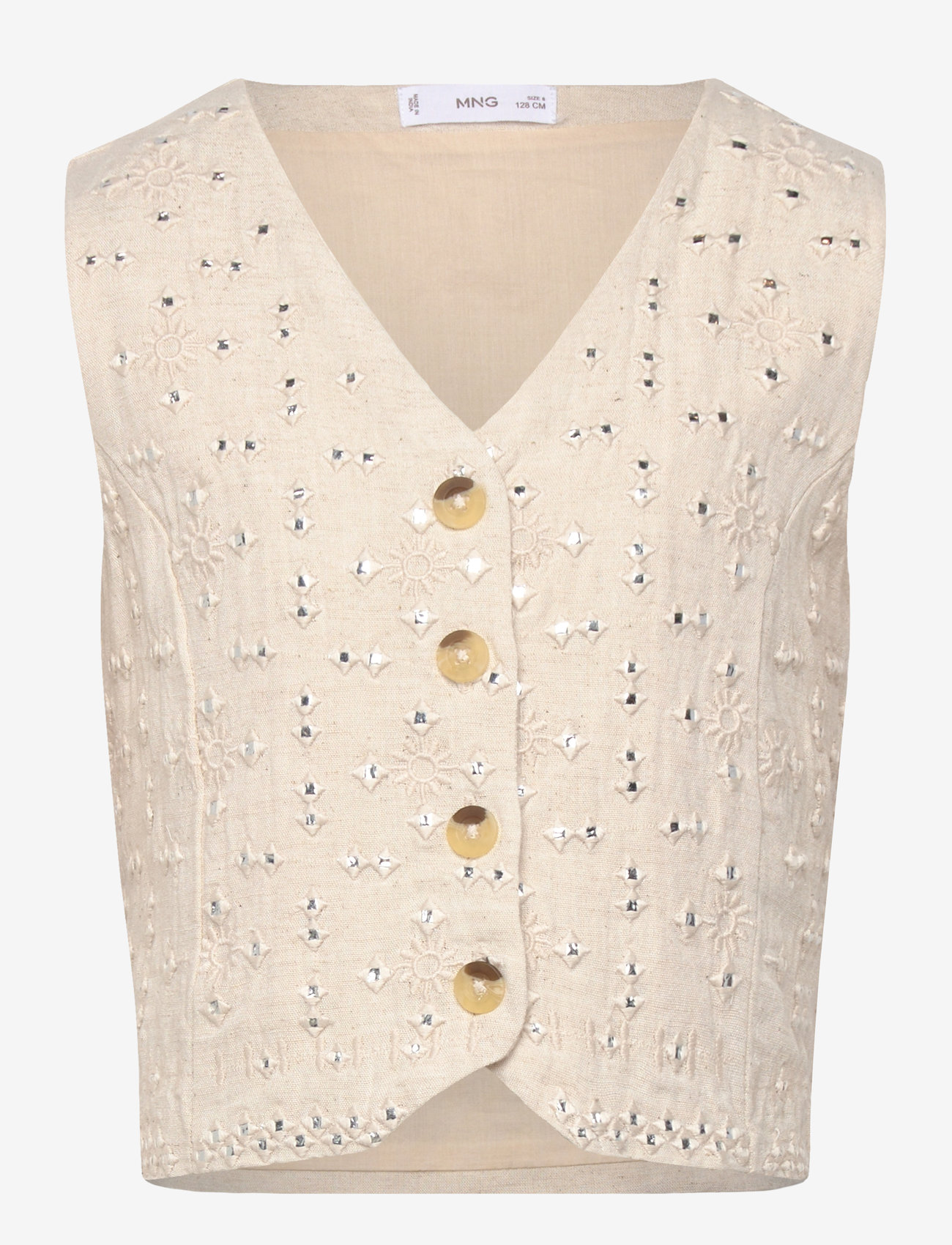 Mango - WAISTCOAT .-- JULES - västar - lt pastel grey - 0