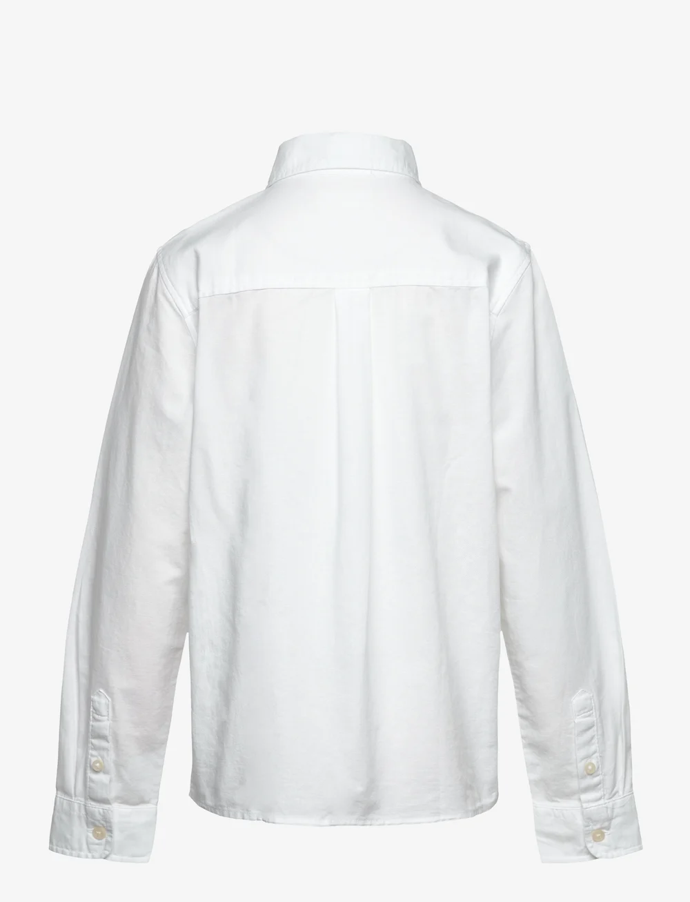 Mango - 100% cotton Oxford shirt - långärmade skjortor - white - 1