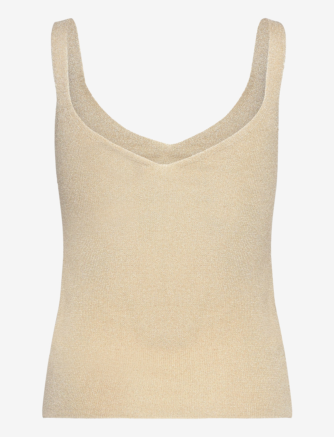 Mango - Lurex knitted top - gold - 1