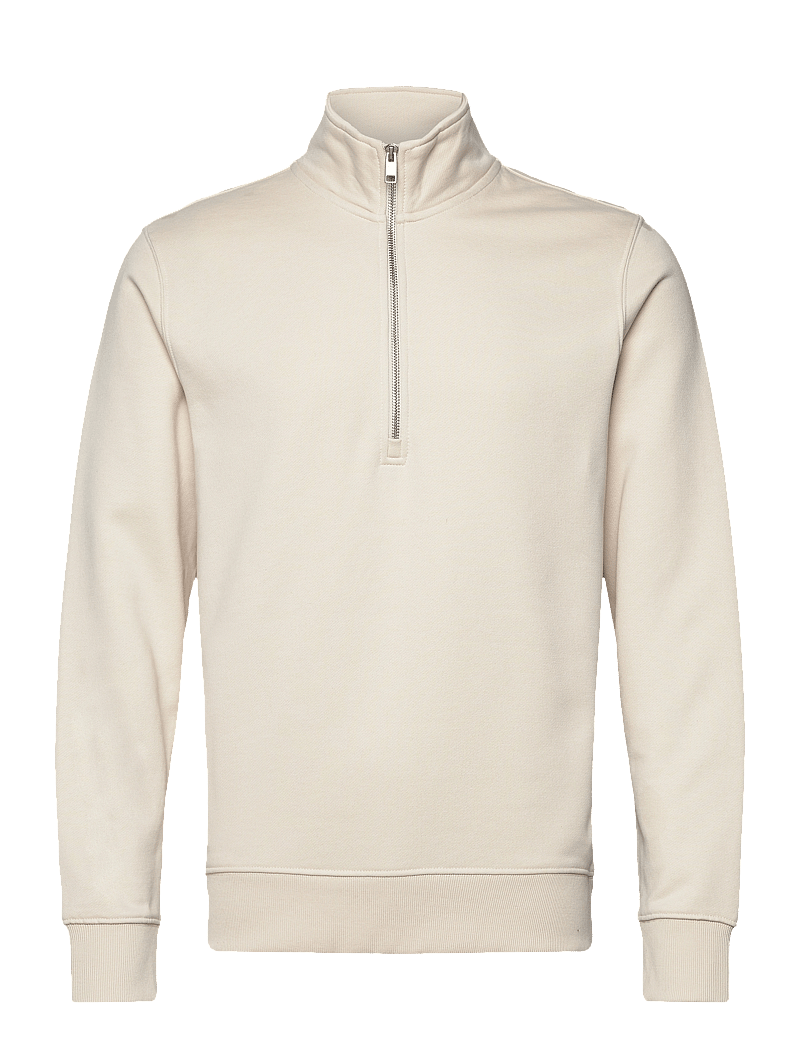Mango - Regular-fit zip-neck sweatshirt - kollektioner - light beige - 0