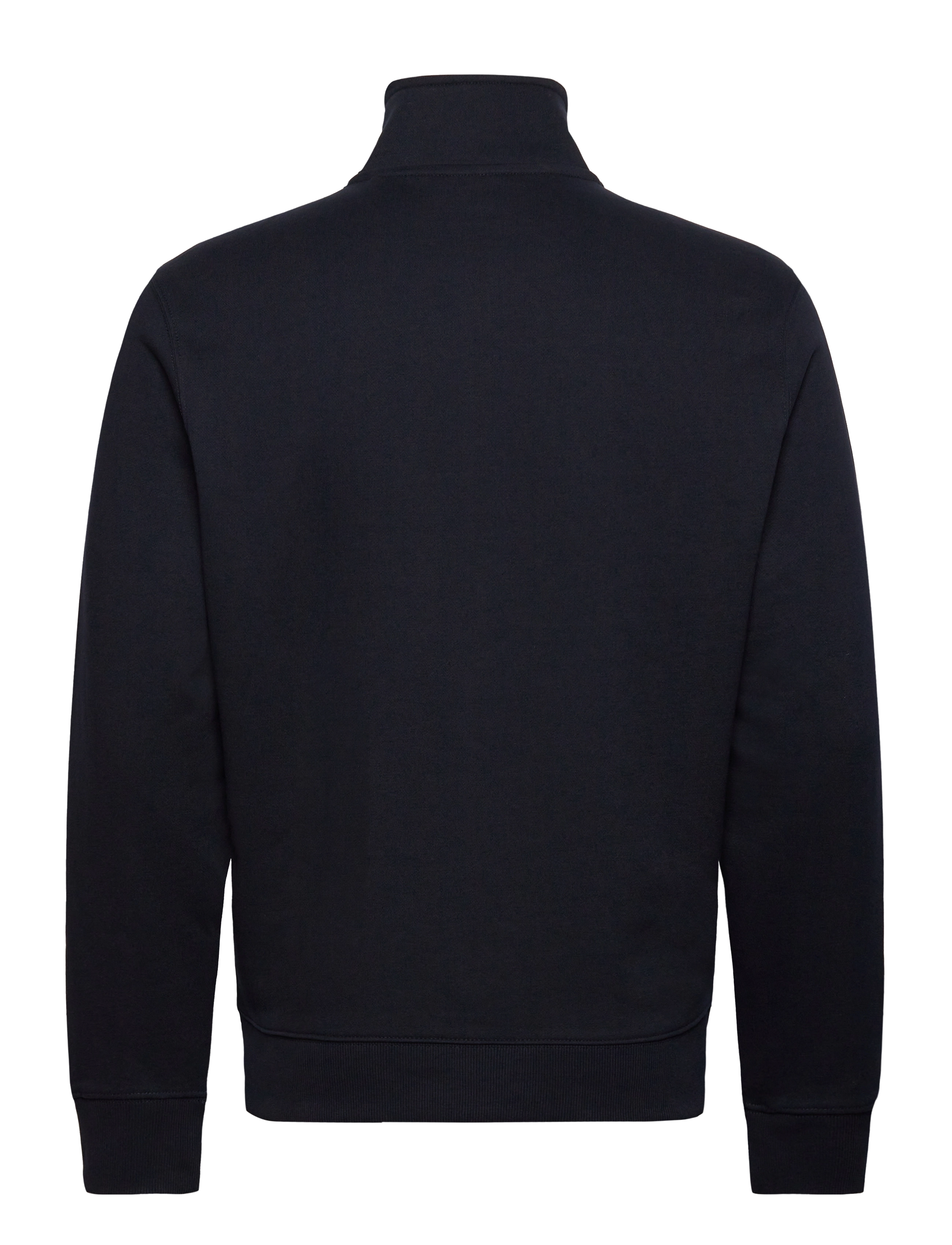 Mango - Regular-fit zip-neck sweatshirt - navy - 1