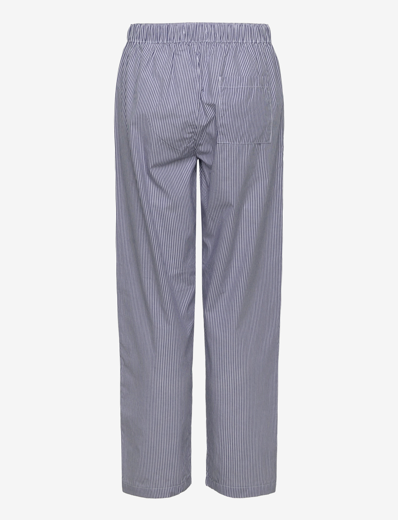 Mango - Striped cotton long pyjama - medium blue - 3