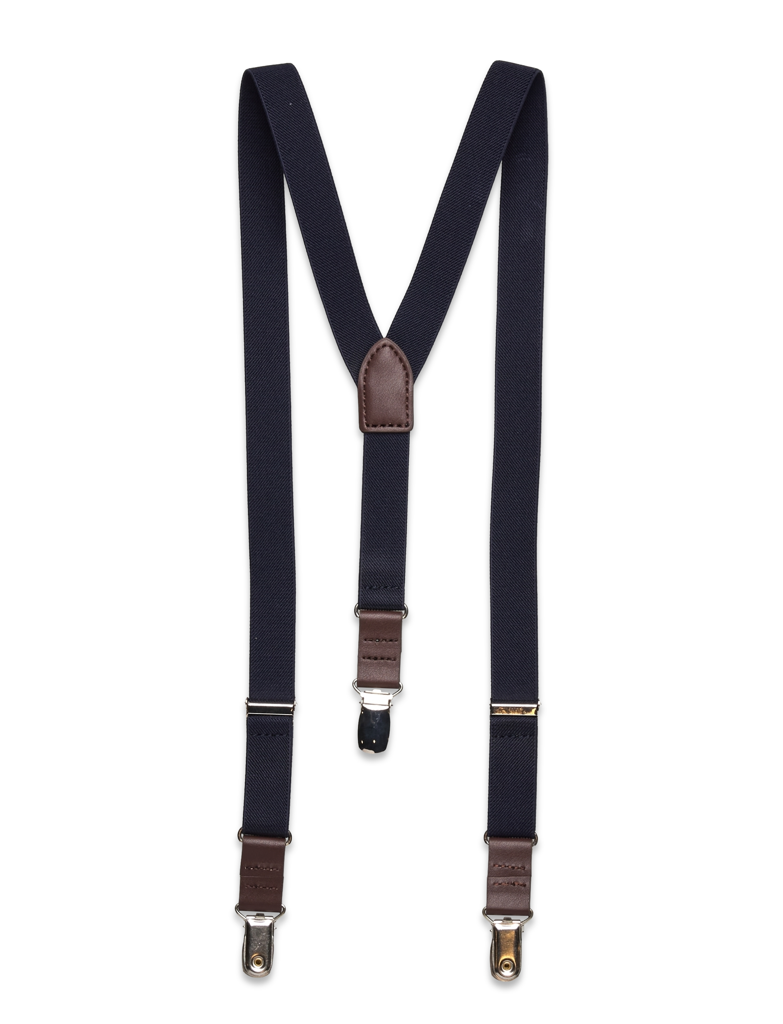 Mango - Adjustable elastic braces - navy - 1