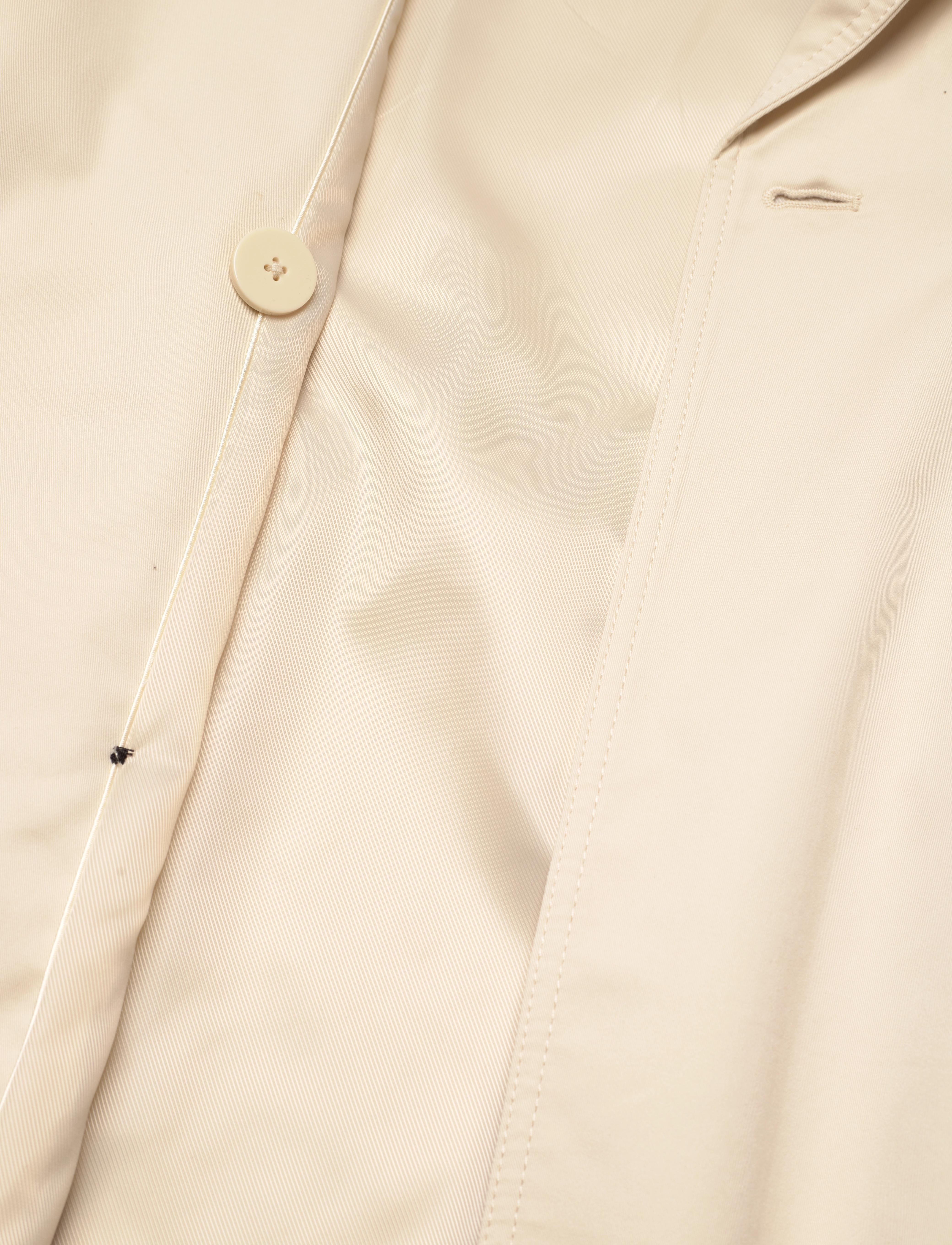Mango - Long oversized double-breasted trench coat - light beige - 5