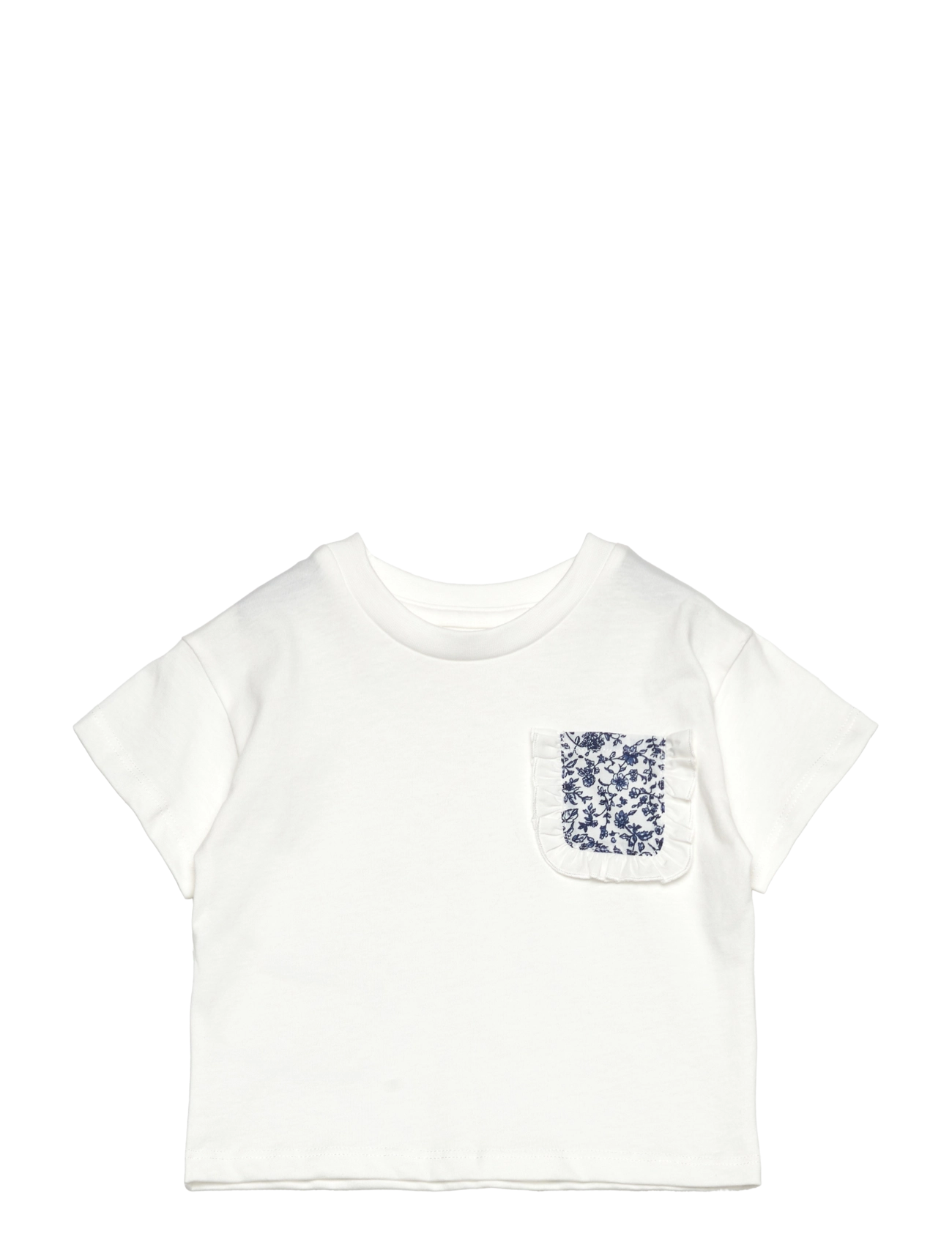 Patch pocket T-shirt - NATURAL WHITE