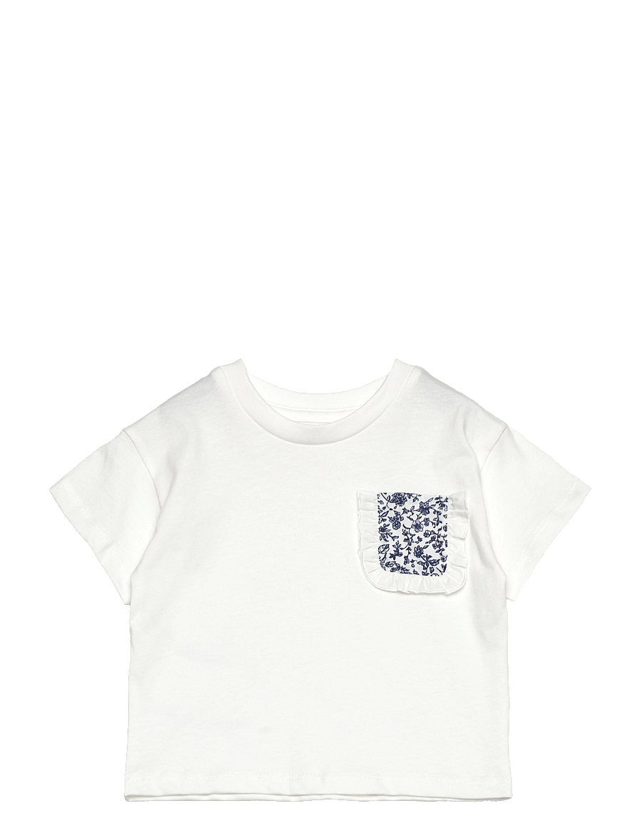 Mango - Patch pocket T-shirt - kortærmede t-shirts - natural white - 0