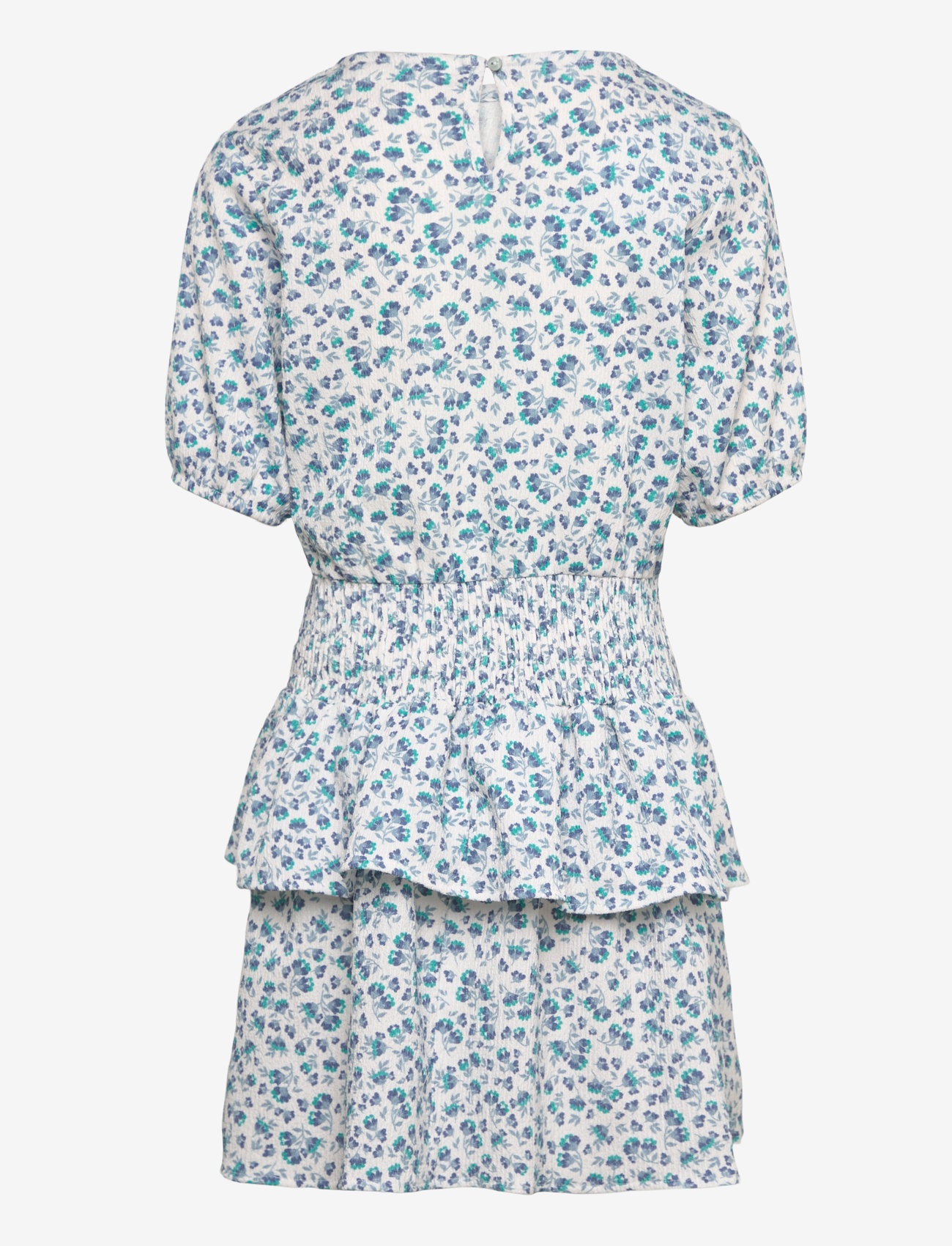 Mango - Floral ruffle dress - natural white - 1